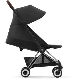 Прогулянкова коляска Cybex Coya Chrome Dark Brown Sepia Black