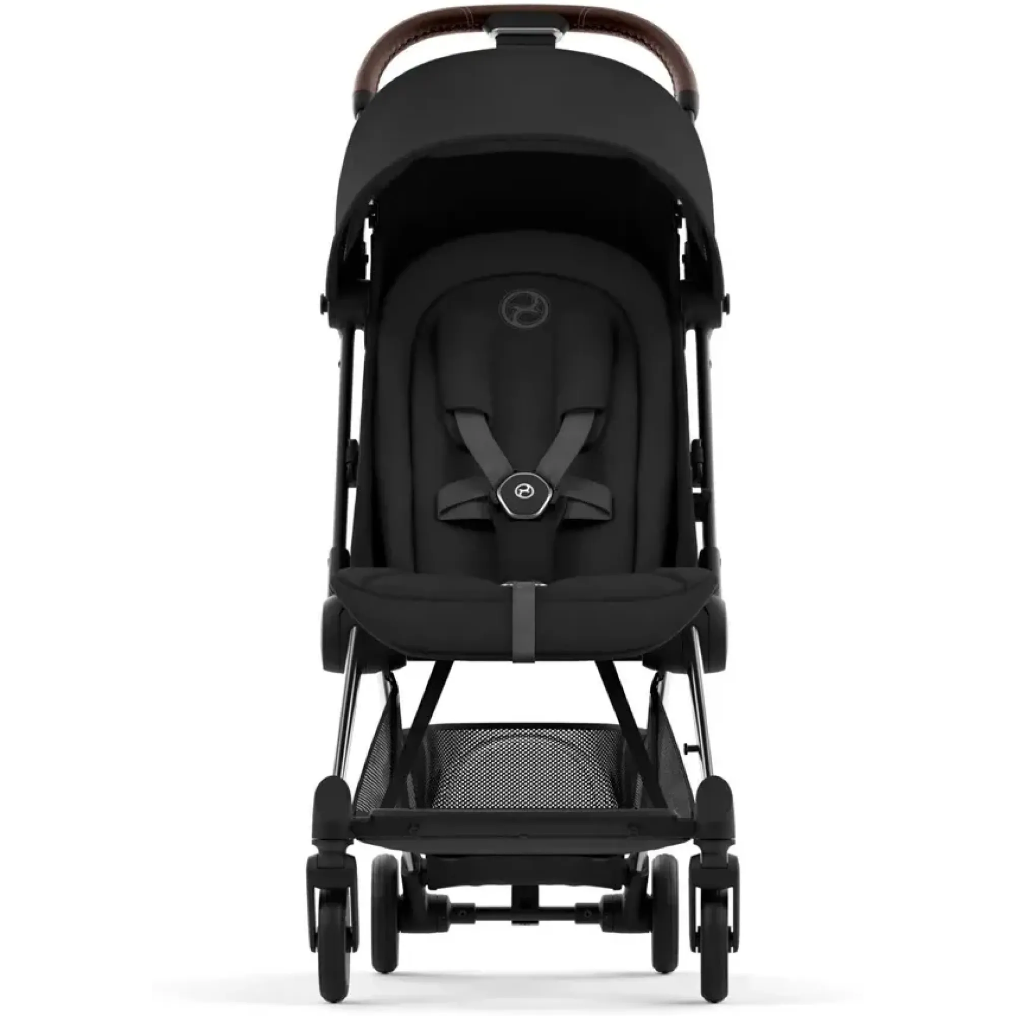 Прогулянкова коляска Cybex Coya Chrome Dark Brown Sepia Black