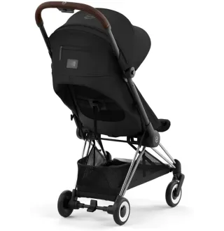 Прогулянкова коляска Cybex Coya Chrome Dark Brown Sepia Black