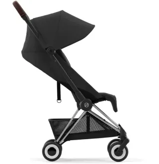 Прогулянкова коляска Cybex Coya Chrome Dark Brown Sepia Black
