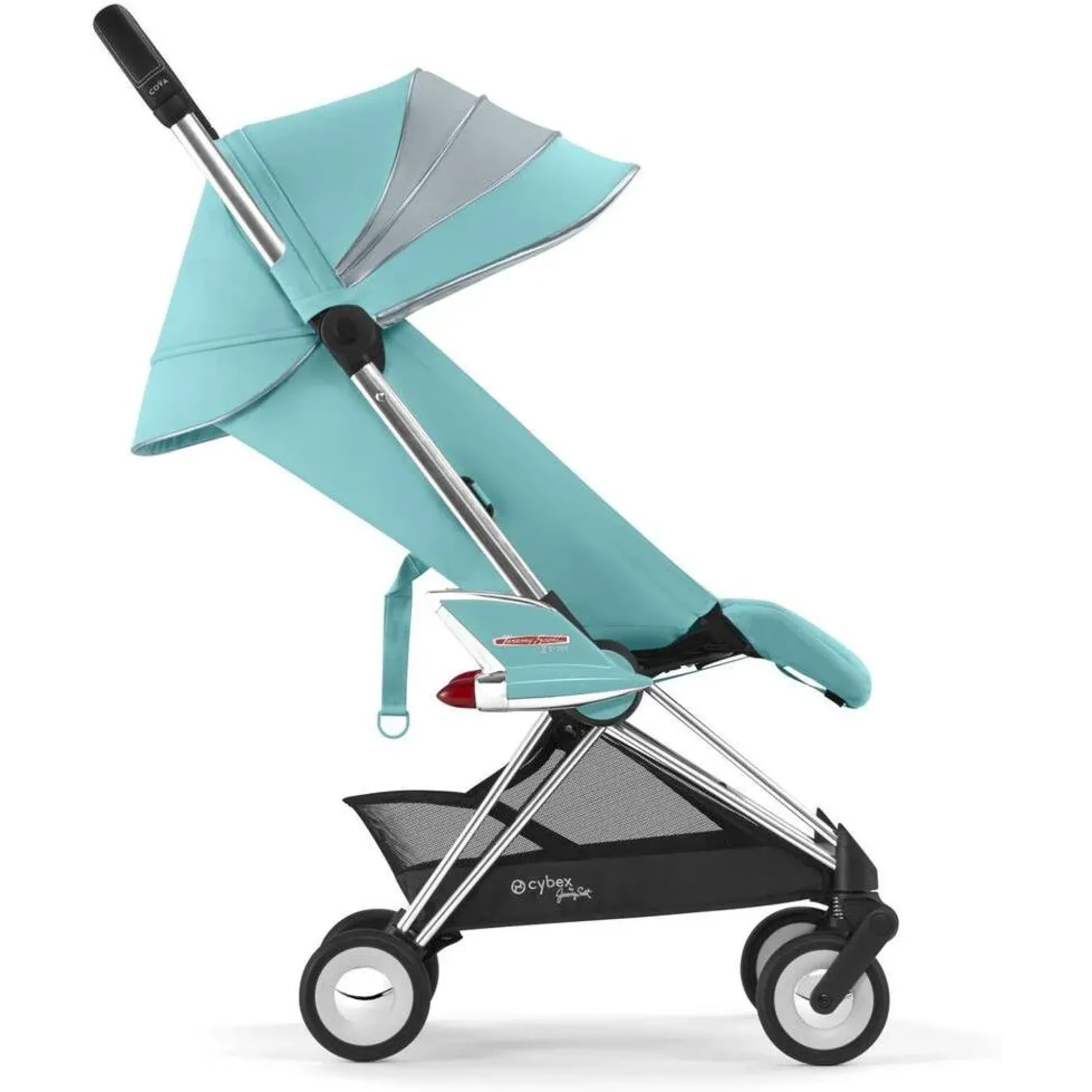 Прогулянкова коляска Cybex Coya by Jeremy Scott Car (з бампером та дощовиком)