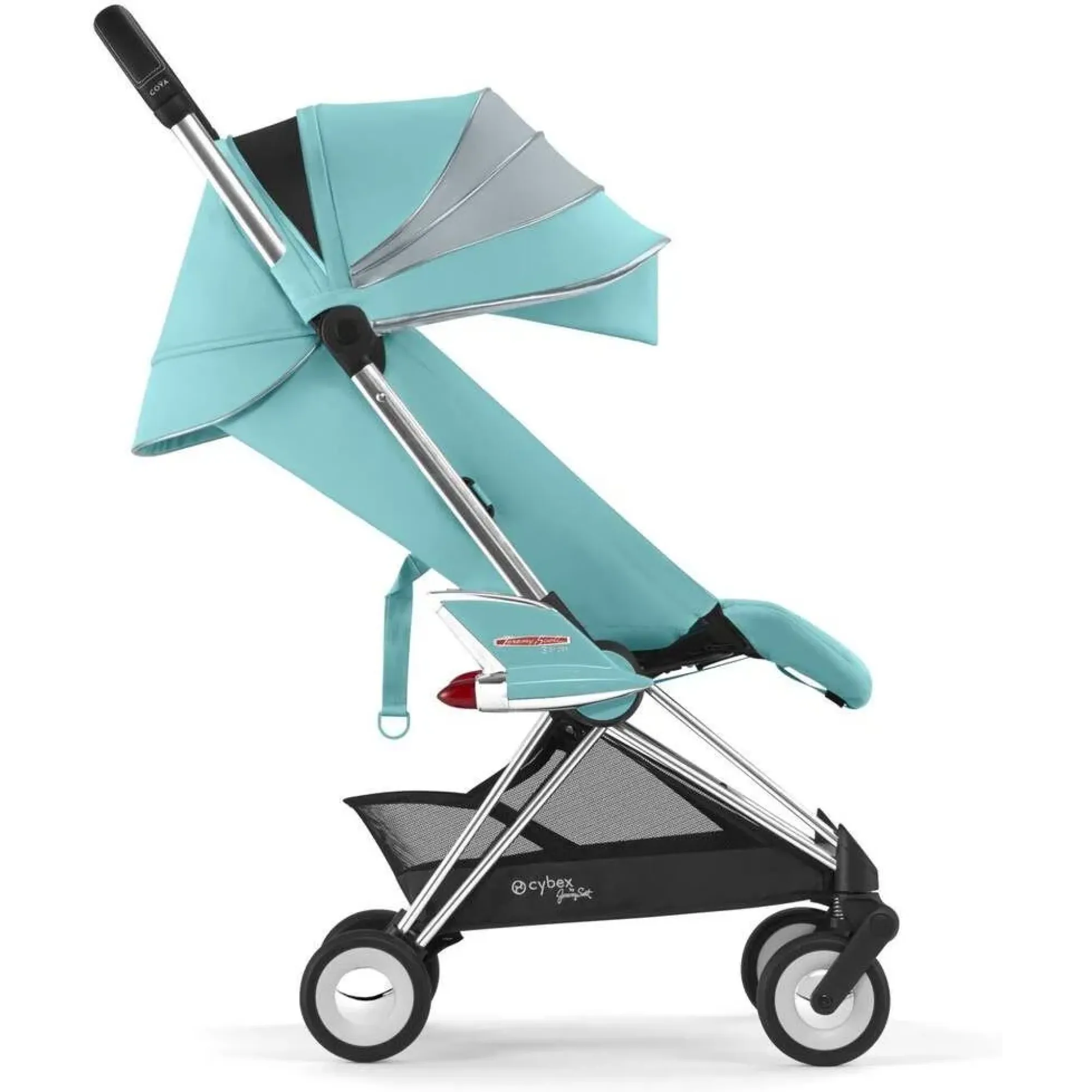 Прогулянкова коляска Cybex Coya by Jeremy Scott Car (з бампером та дощовиком)