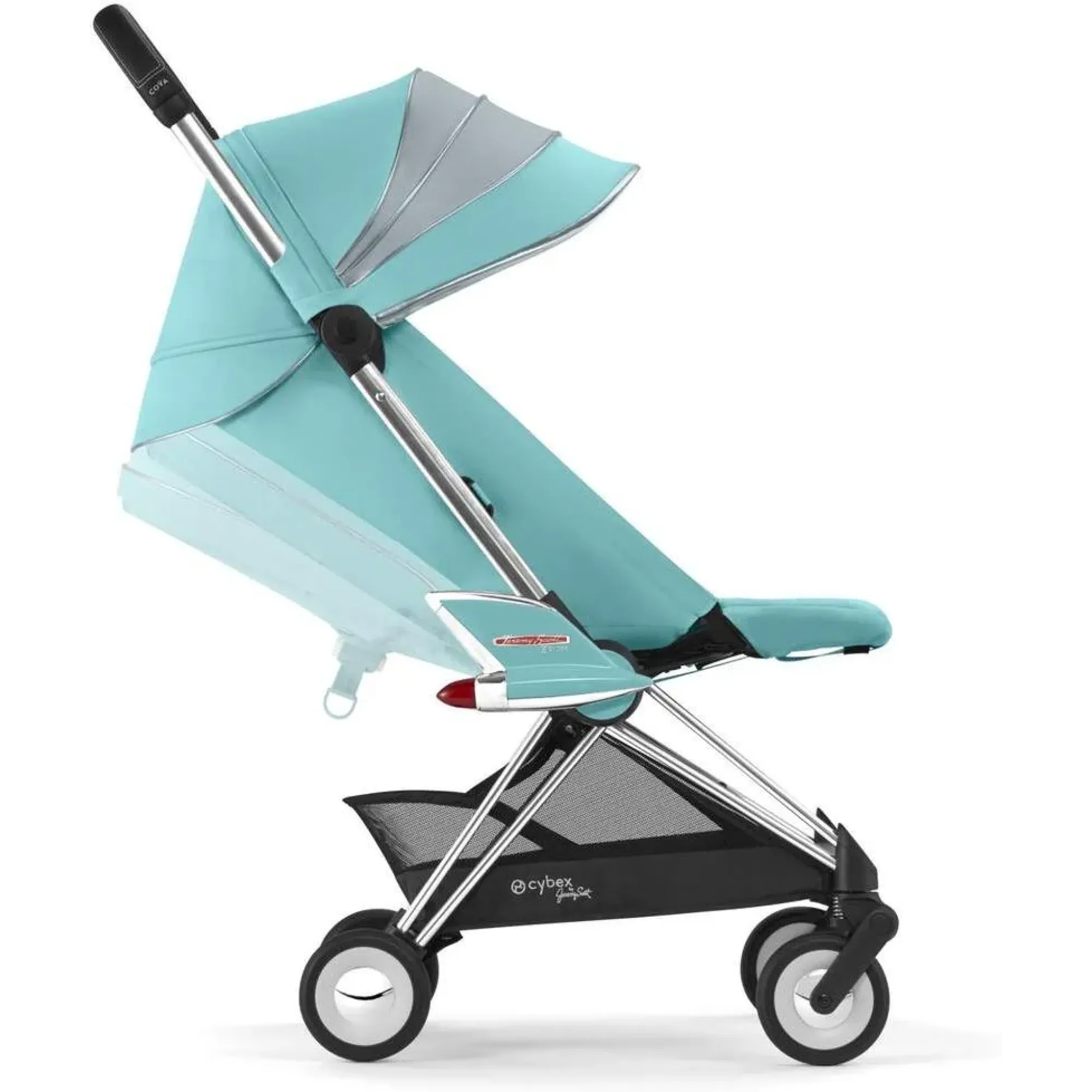Прогулянкова коляска Cybex Coya by Jeremy Scott Car (з бампером та дощовиком)