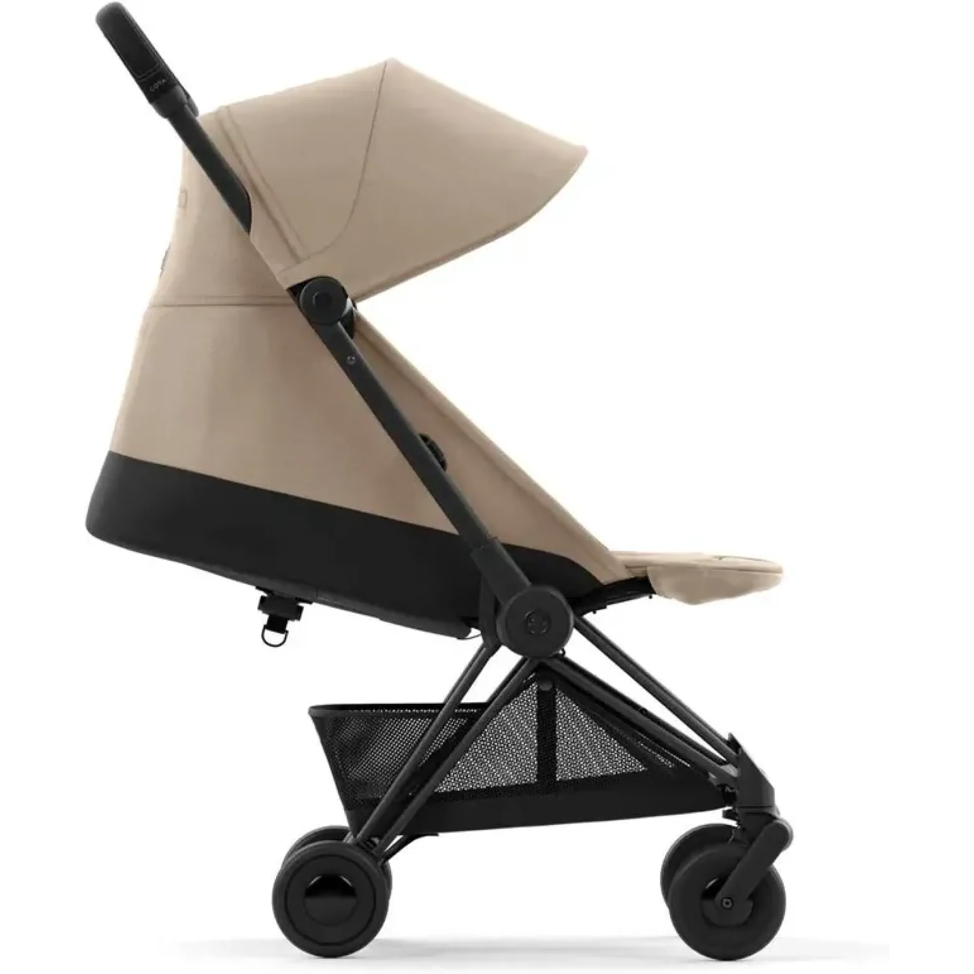 Прогулянкова коляска Cybex Coya Matt Black Cozy Beige