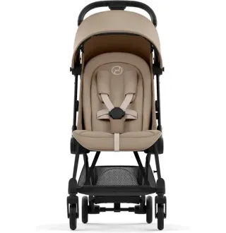 Прогулянкова коляска Cybex Coya Matt Black Cozy Beige