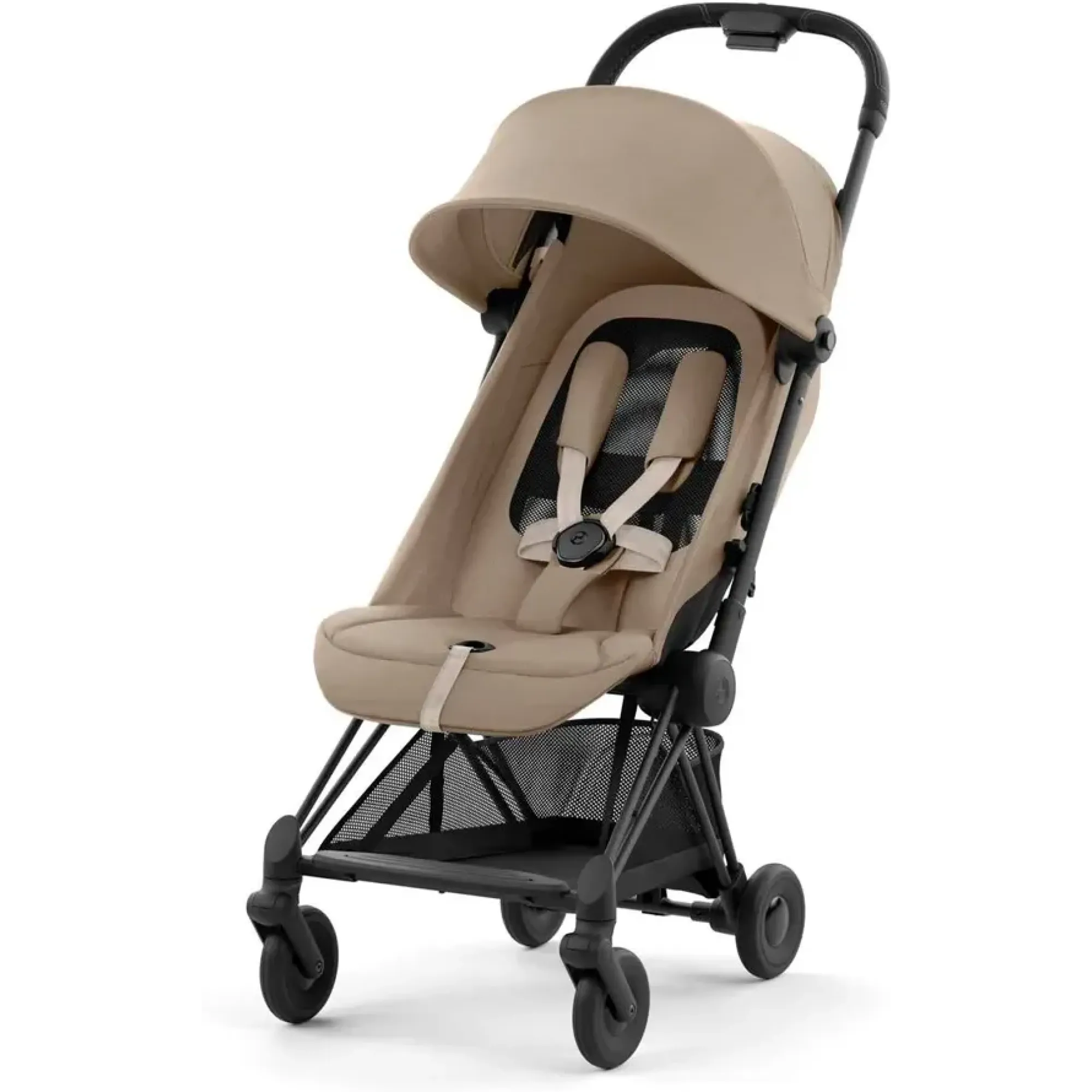 Прогулянкова коляска Cybex Coya Matt Black Cozy Beige