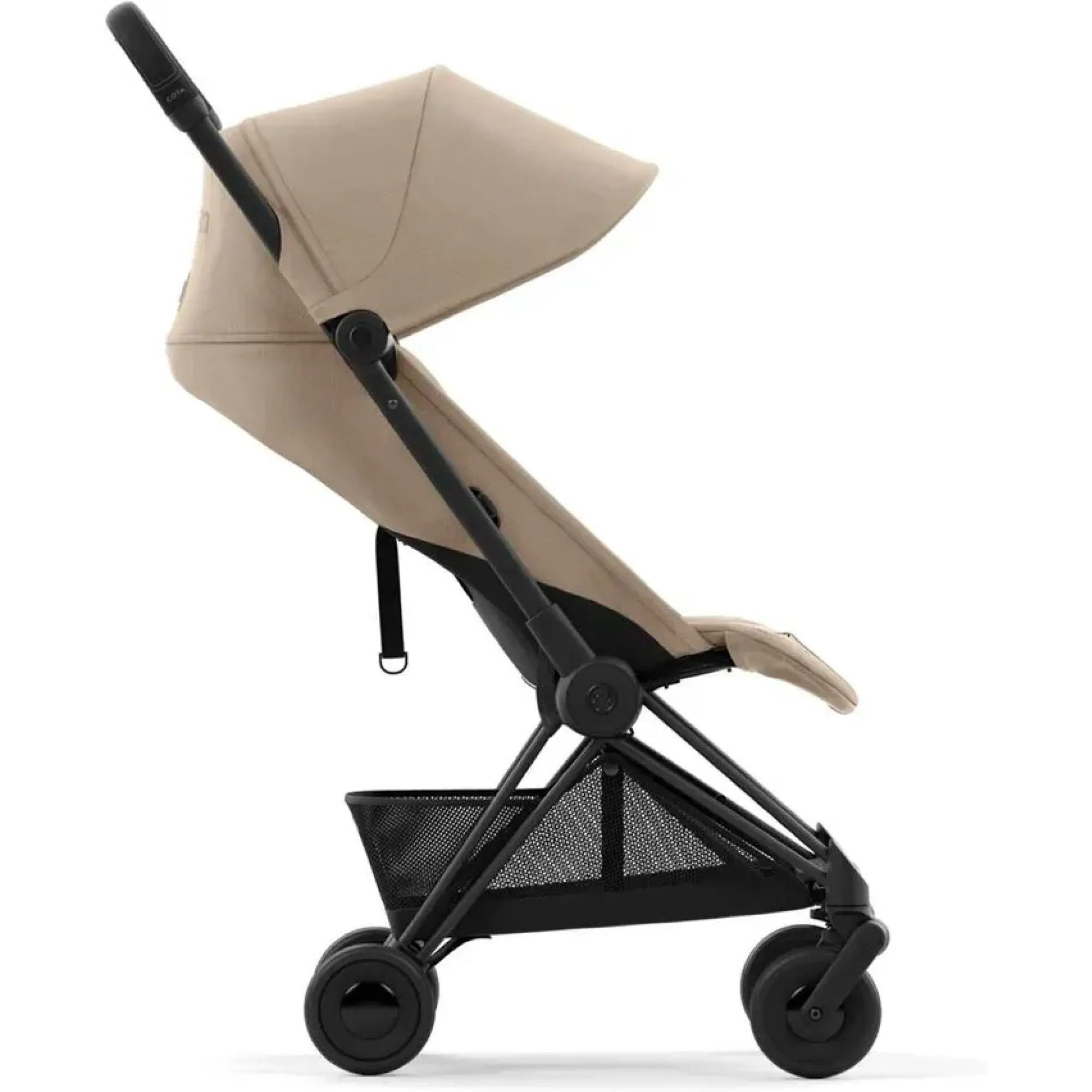 Прогулянкова коляска Cybex Coya Matt Black Cozy Beige