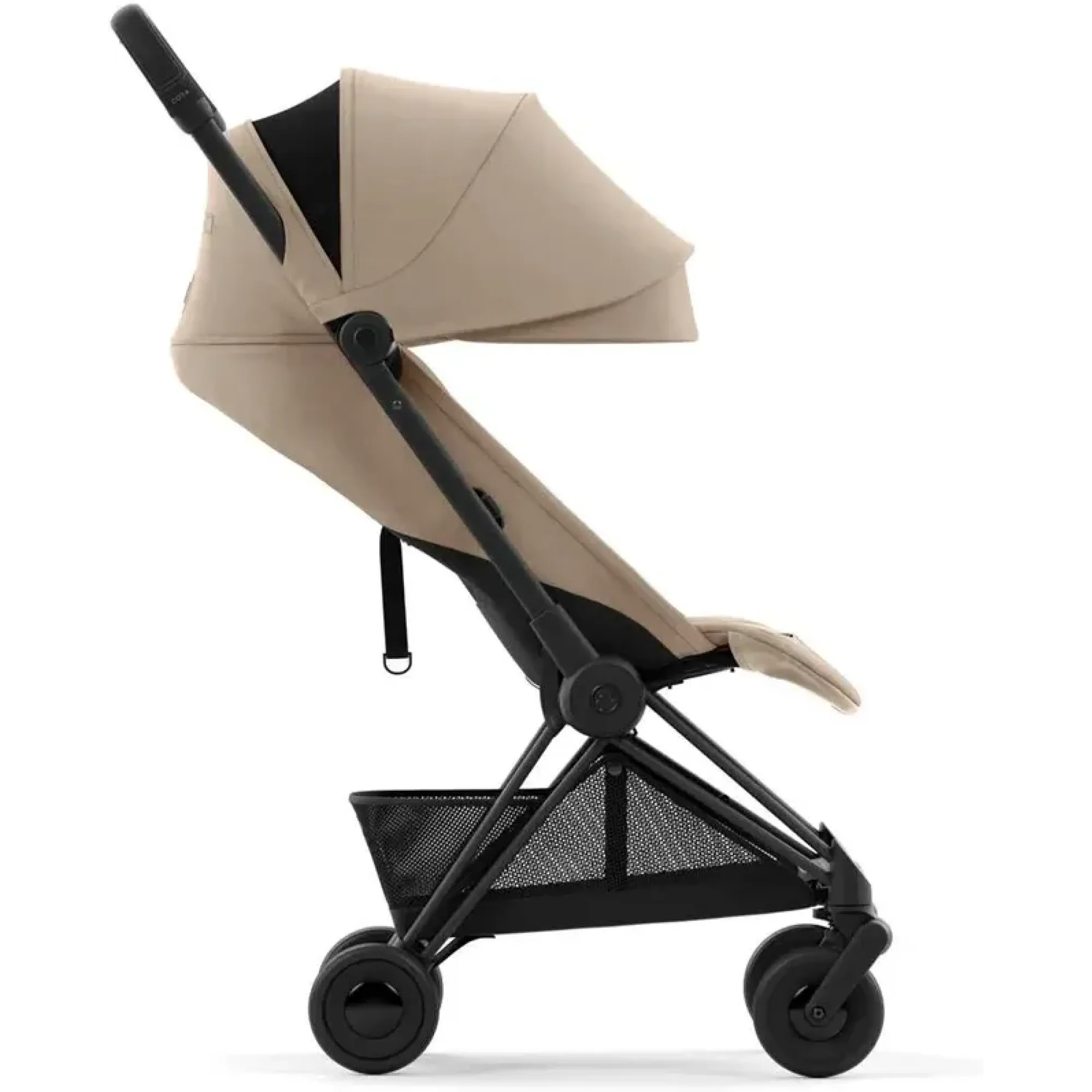 Прогулянкова коляска Cybex Coya Matt Black Cozy Beige