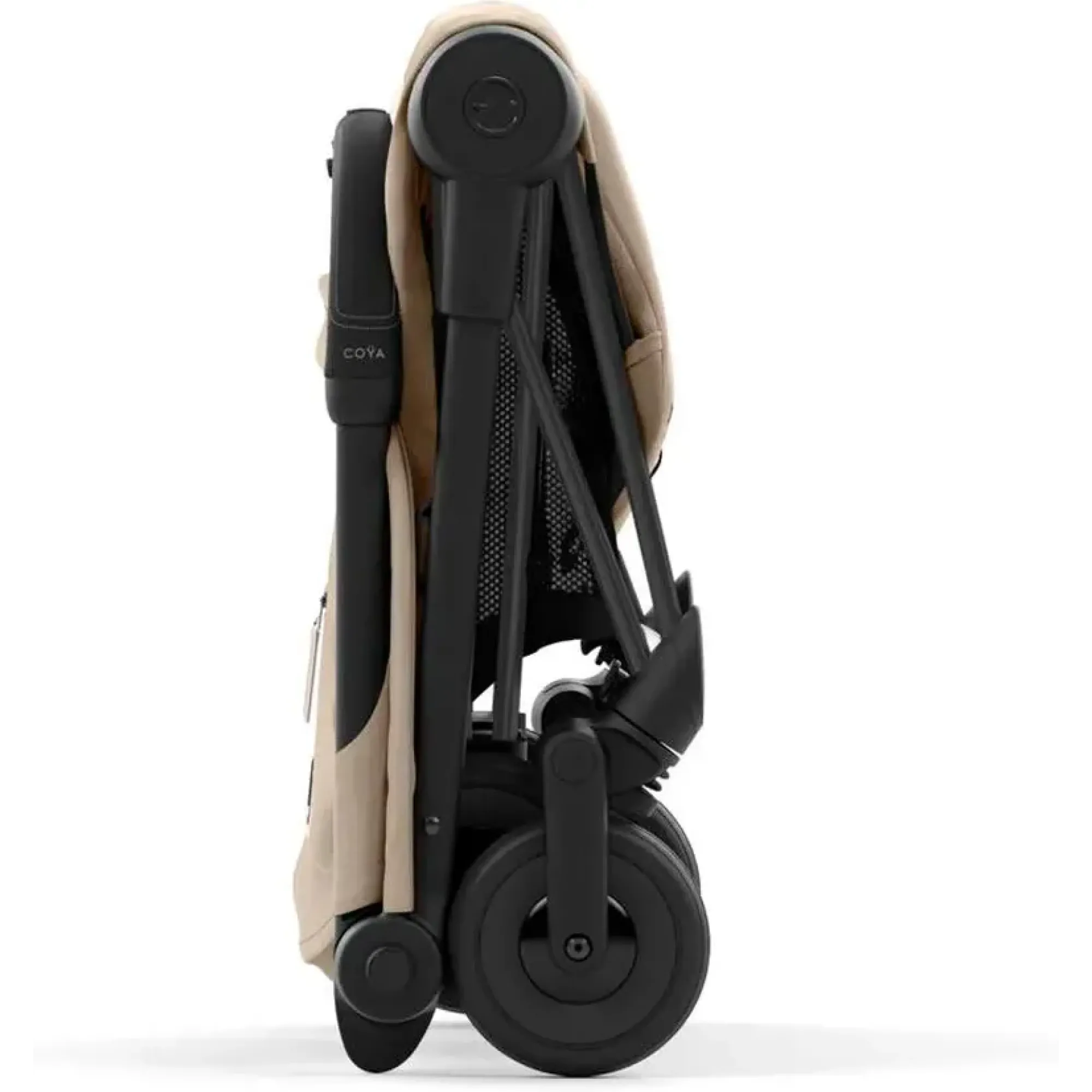 Прогулянкова коляска Cybex Coya Matt Black Cozy Beige