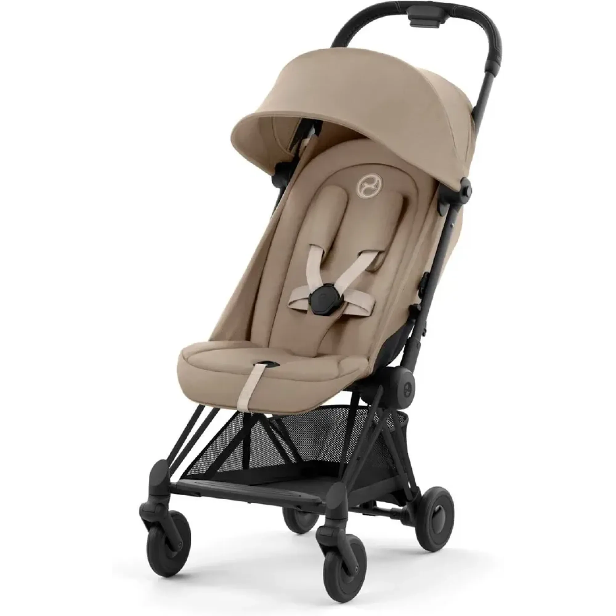 Прогулянкова коляска Cybex Coya Matt Black Cozy Beige