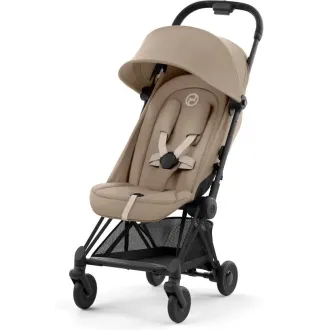 Прогулянкова коляска Cybex Coya Matt Black Cozy Beige