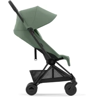 Прогулянкова коляска Cybex Coya Matt Black Leaf Green