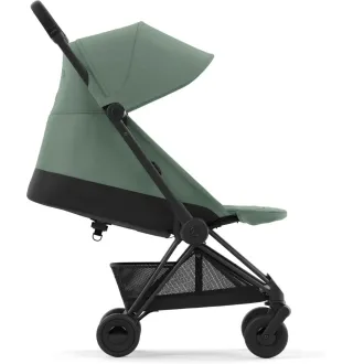 Прогулянкова коляска Cybex Coya Matt Black Leaf Green