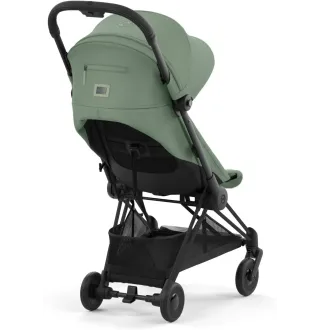 Прогулянкова коляска Cybex Coya Matt Black Leaf Green