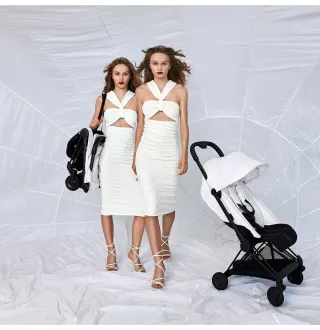 Прогулянкова коляска Cybex Coya Matt Black Off White