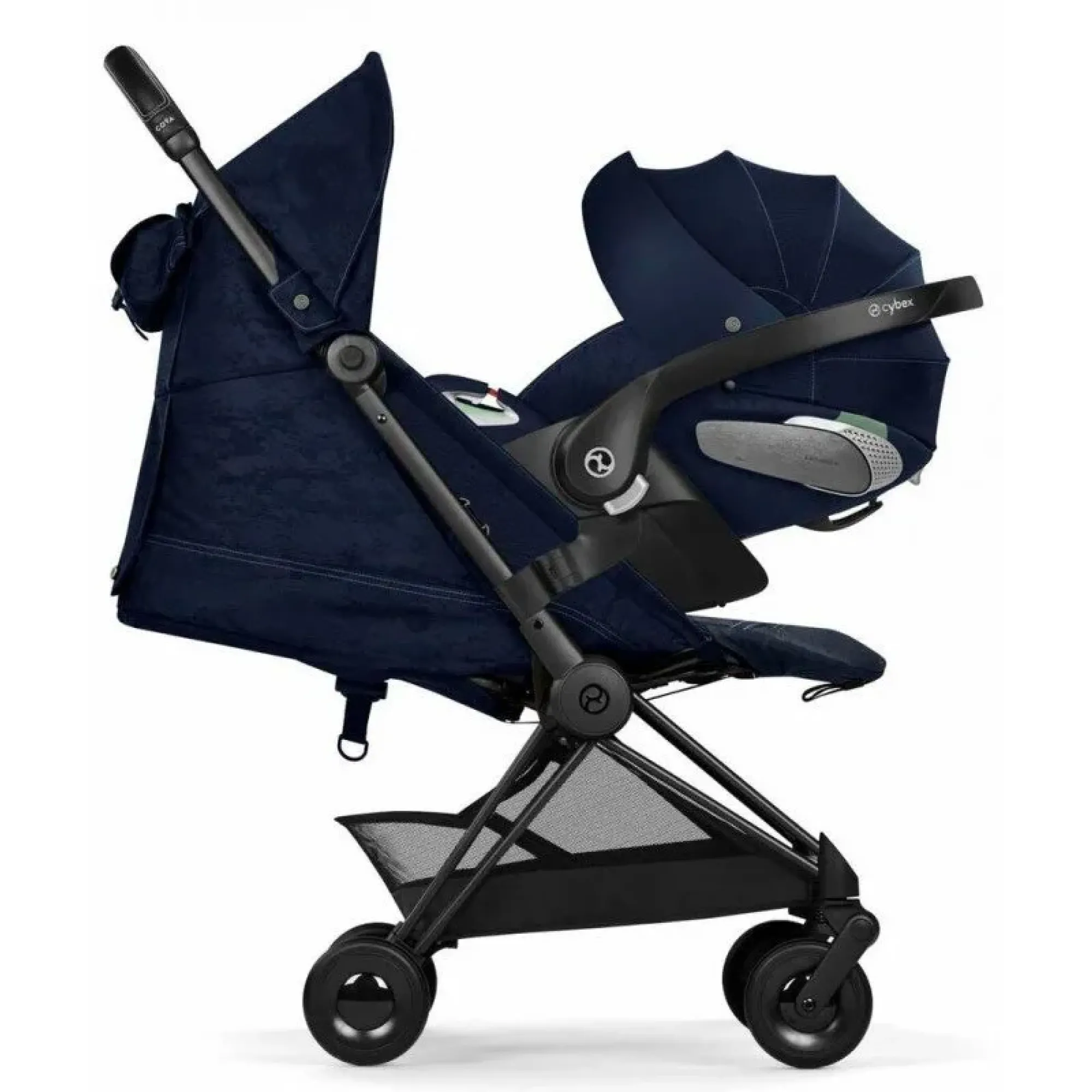 Прогулянкова коляска Cybex Coya Rebellious Luxury з сумкою