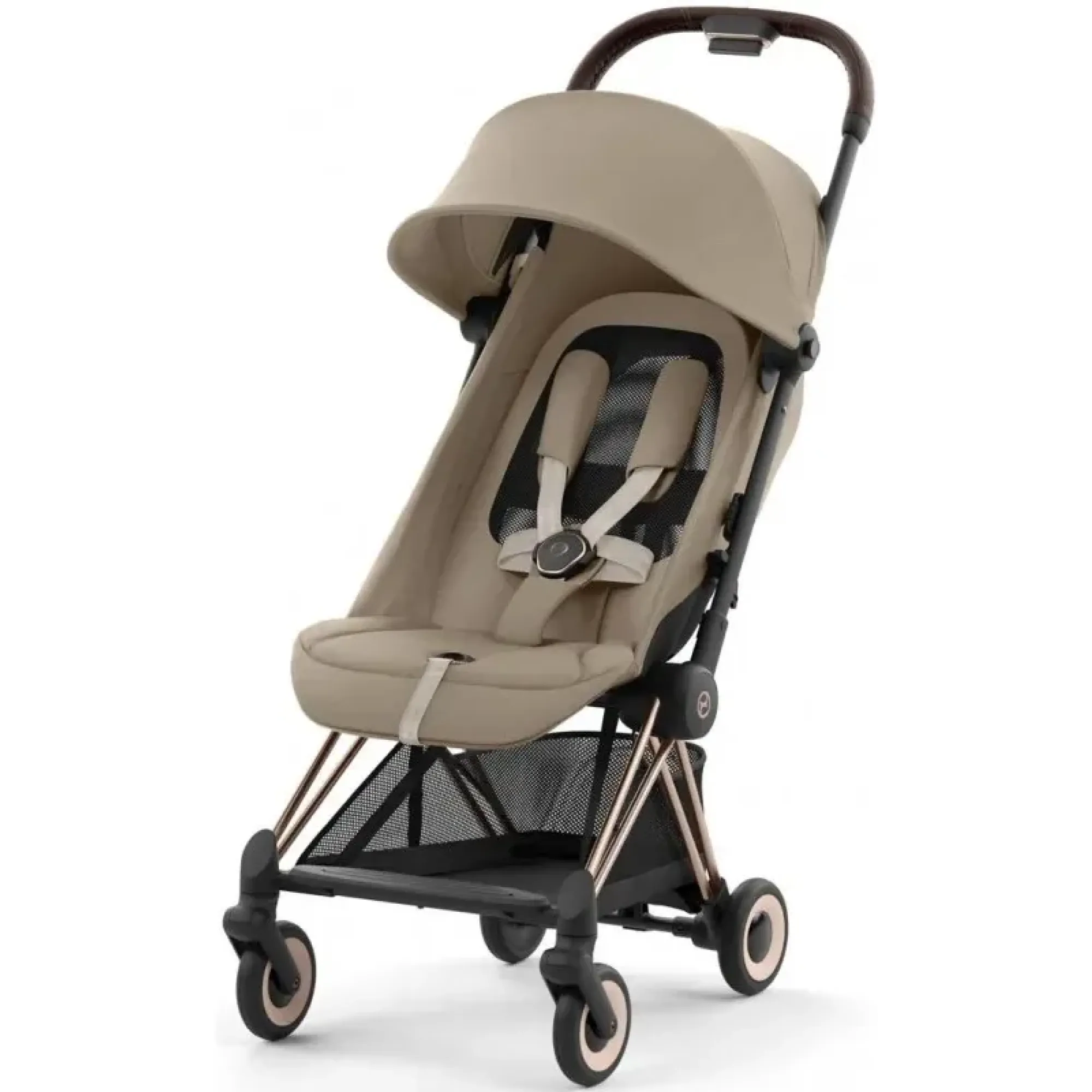 Прогулянкова коляска Cybex Coya Rosegold Cozy Beige