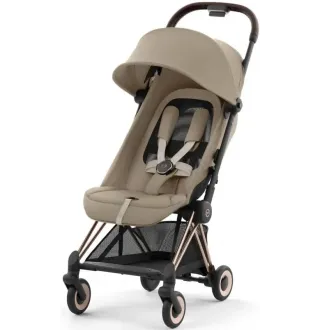 Прогулянкова коляска Cybex Coya Rosegold Cozy Beige