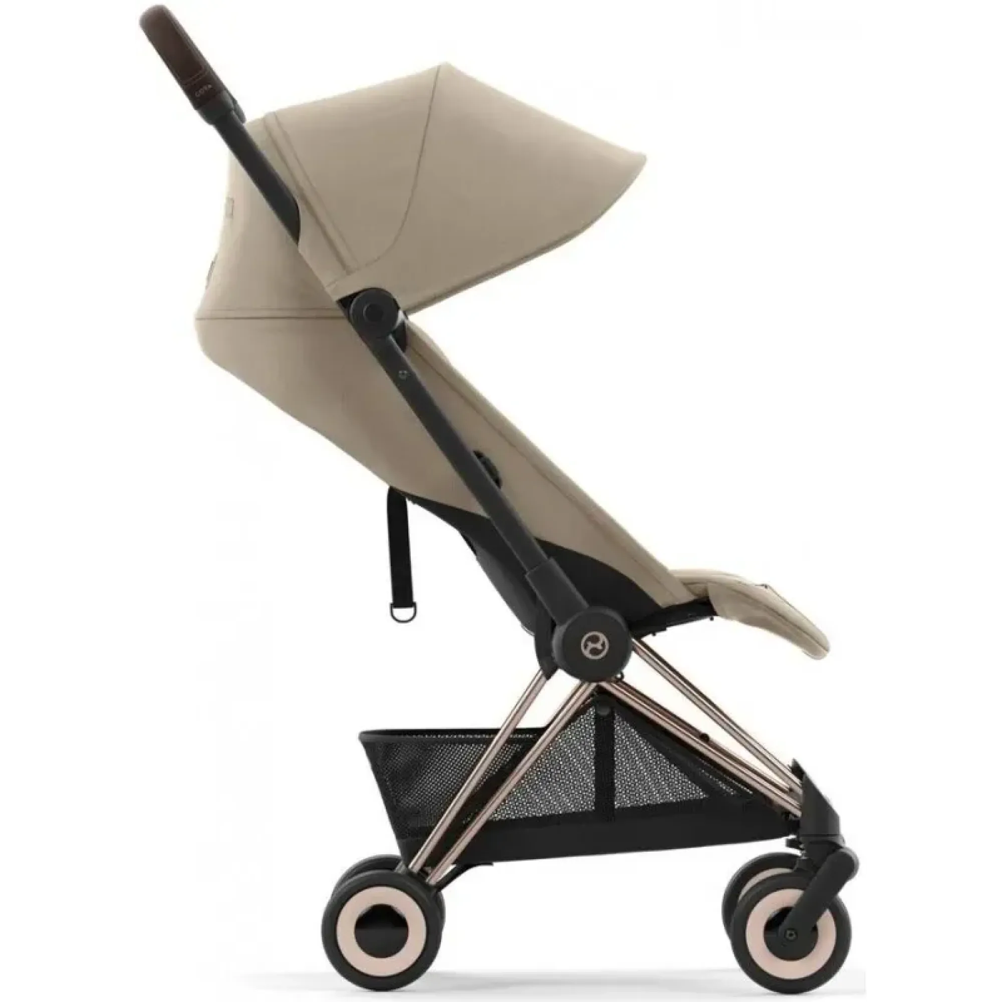 Прогулянкова коляска Cybex Coya Rosegold Cozy Beige