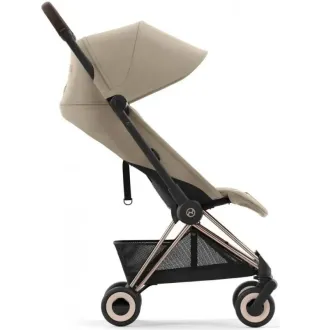 Прогулянкова коляска Cybex Coya Rosegold Cozy Beige