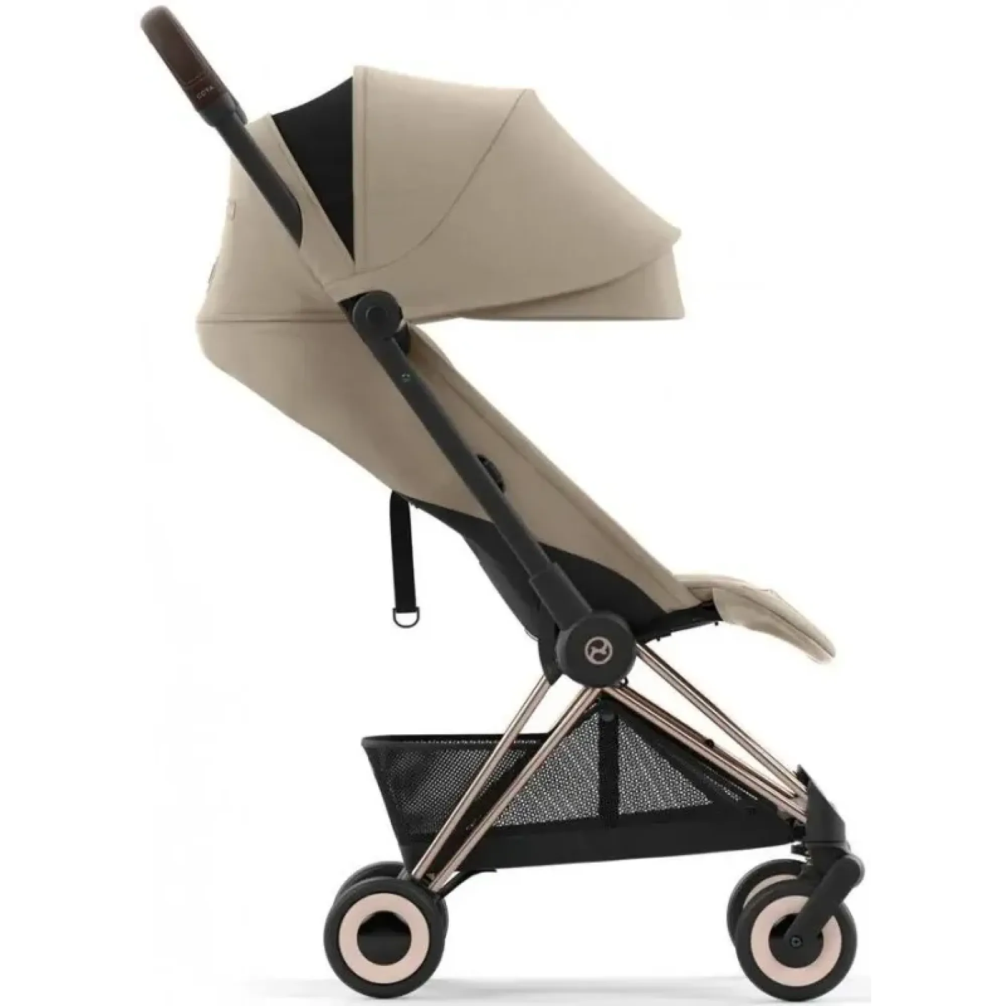 Прогулянкова коляска Cybex Coya Rosegold Cozy Beige