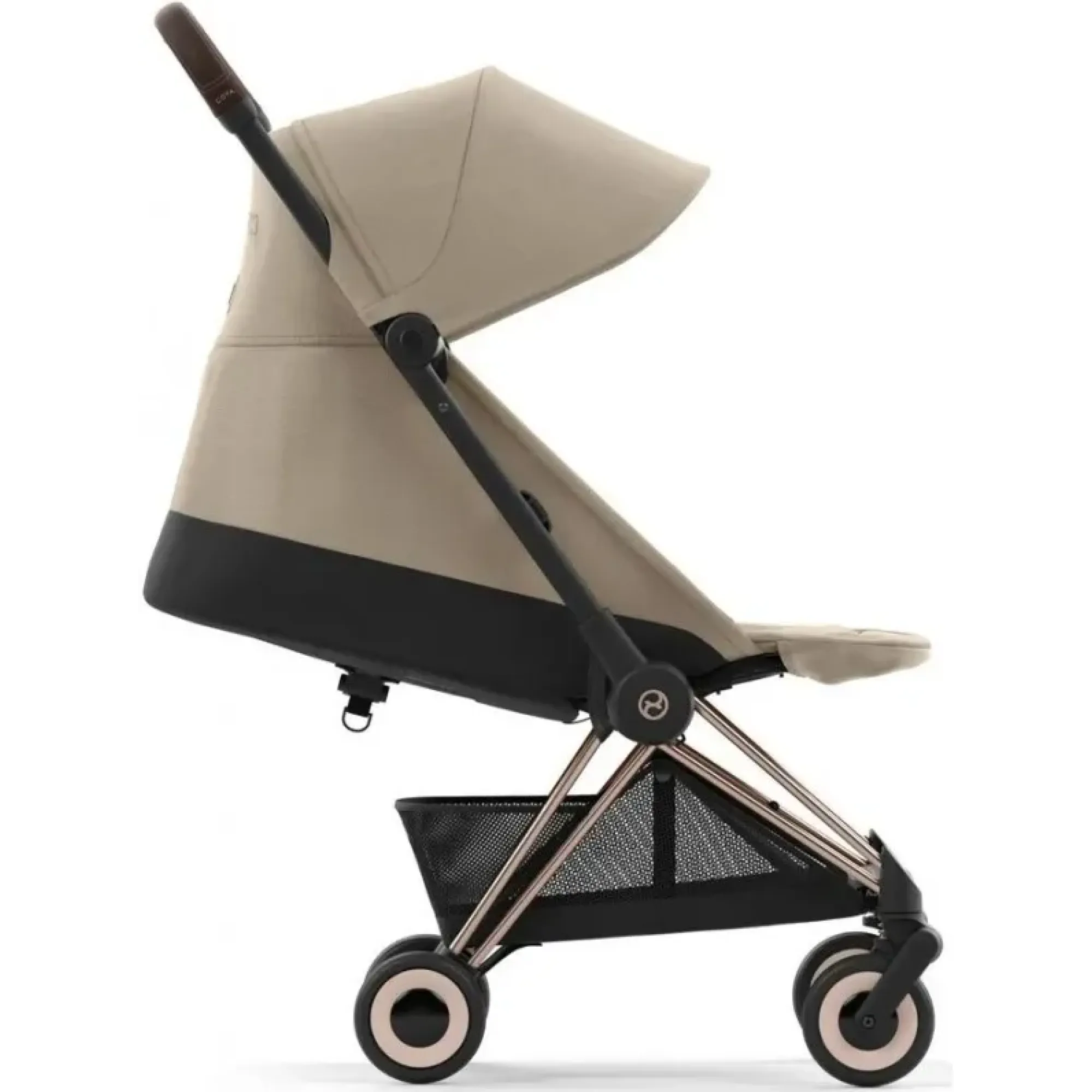 Прогулянкова коляска Cybex Coya Rosegold Cozy Beige