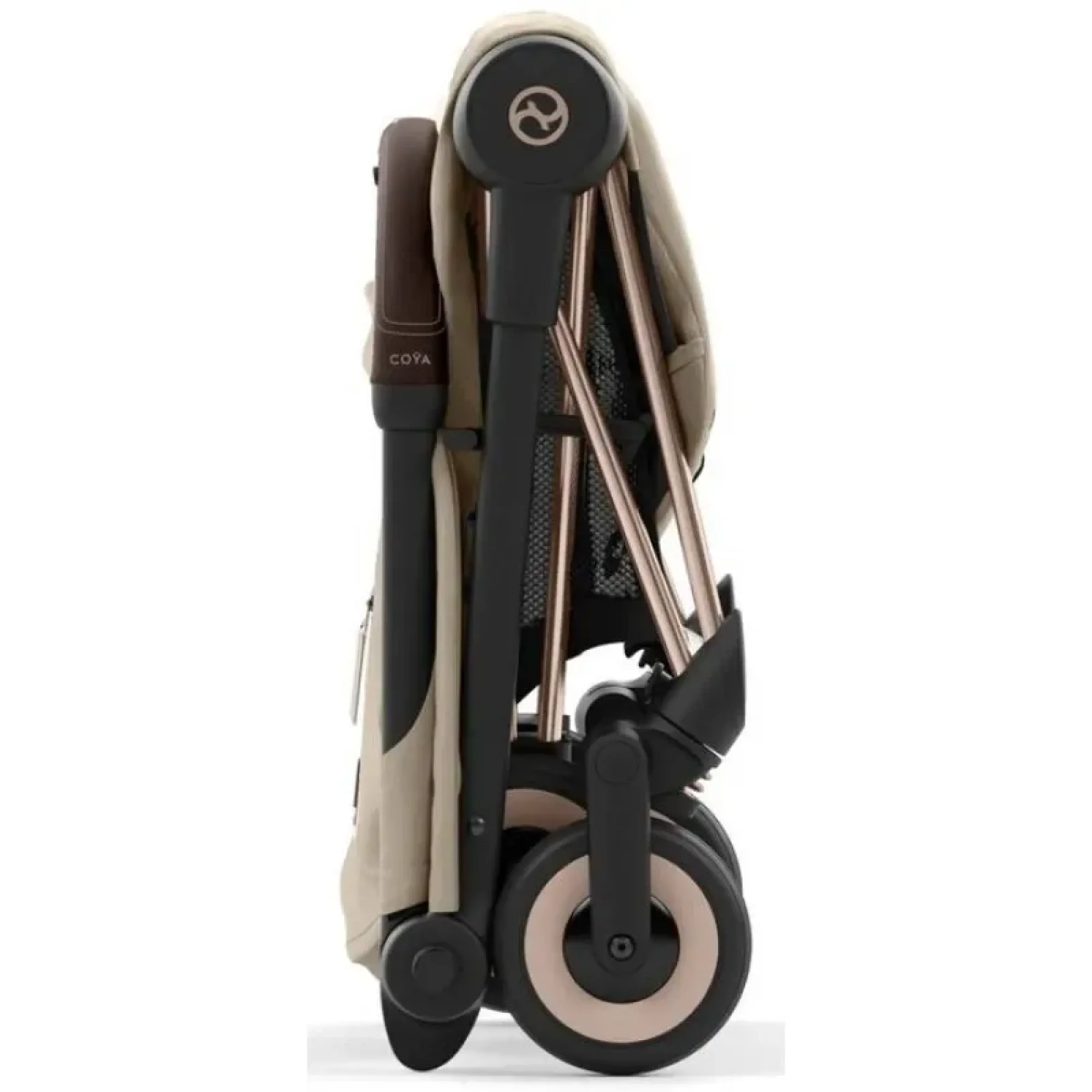 Прогулянкова коляска Cybex Coya Rosegold Cozy Beige