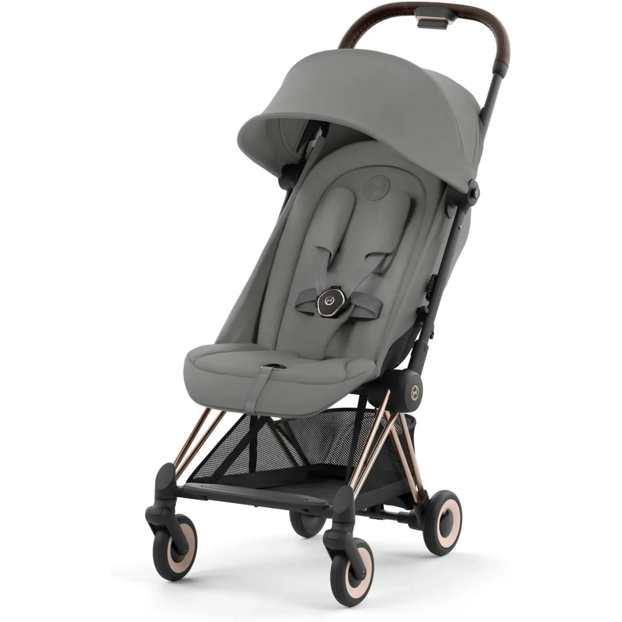 Прогулянкова коляска Cybex Coya Rosegold Mirage Grey