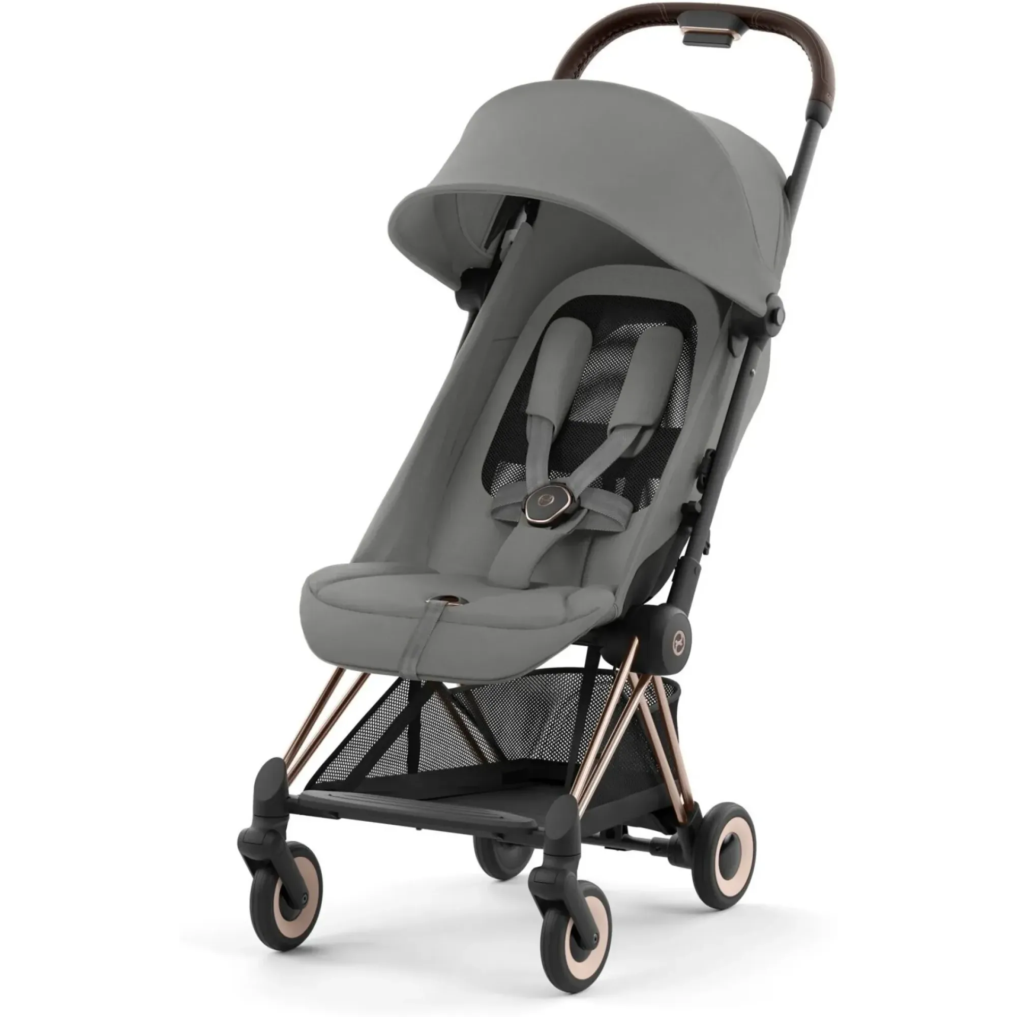 Прогулянкова коляска Cybex Coya Rosegold Mirage Grey