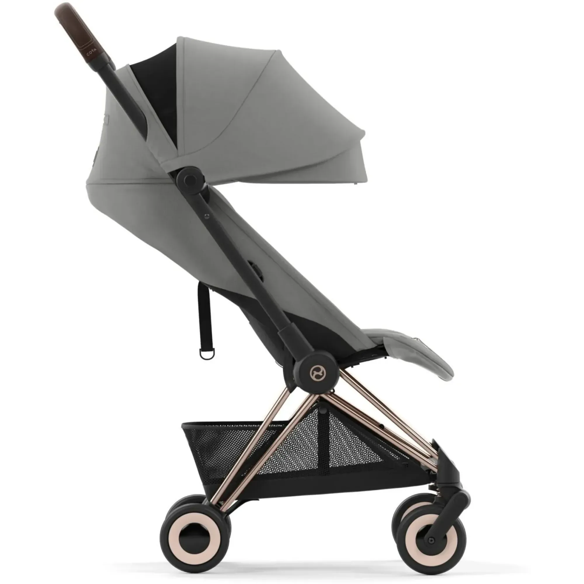 Прогулянкова коляска Cybex Coya Rosegold Mirage Grey