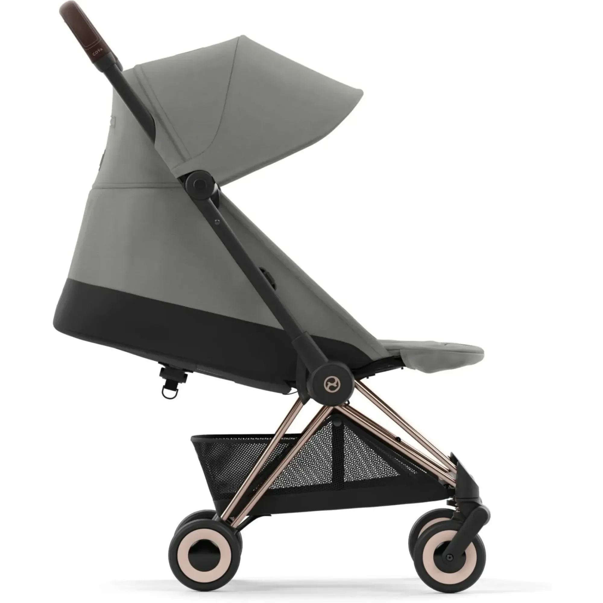 Прогулянкова коляска Cybex Coya Rosegold Mirage Grey