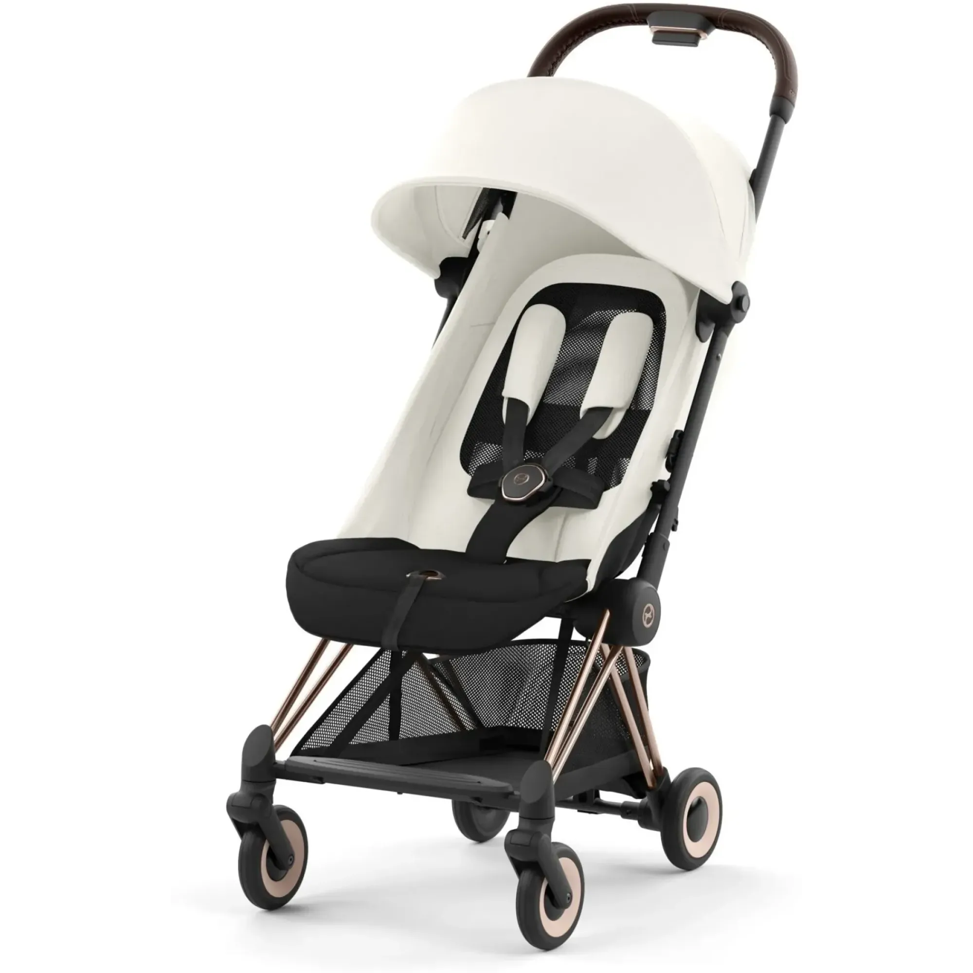 Прогулянкова коляска Cybex Coya Rosegold Off White