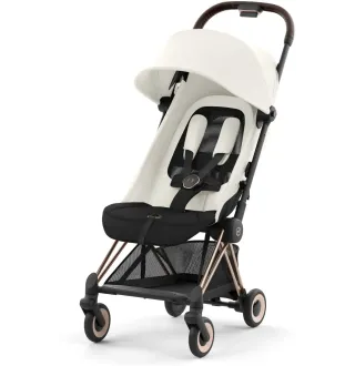 Прогулянкова коляска Cybex Coya Rosegold Off White