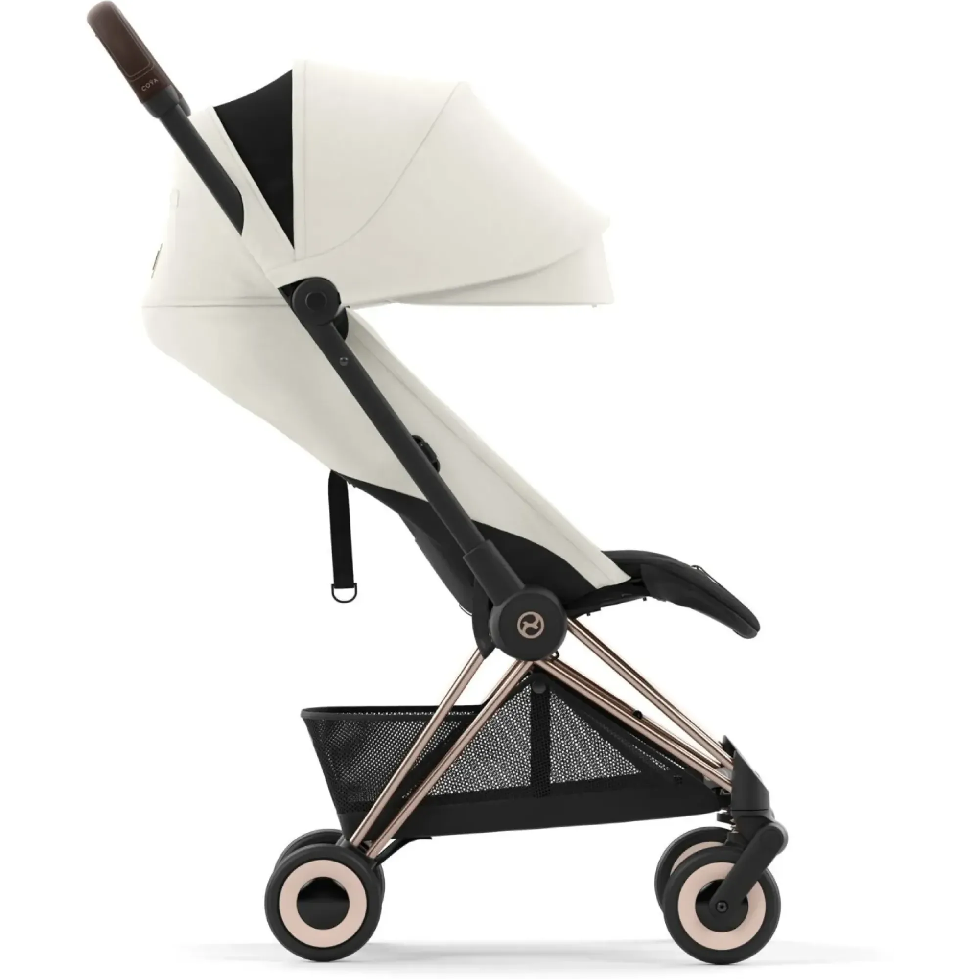 Прогулянкова коляска Cybex Coya Rosegold Off White