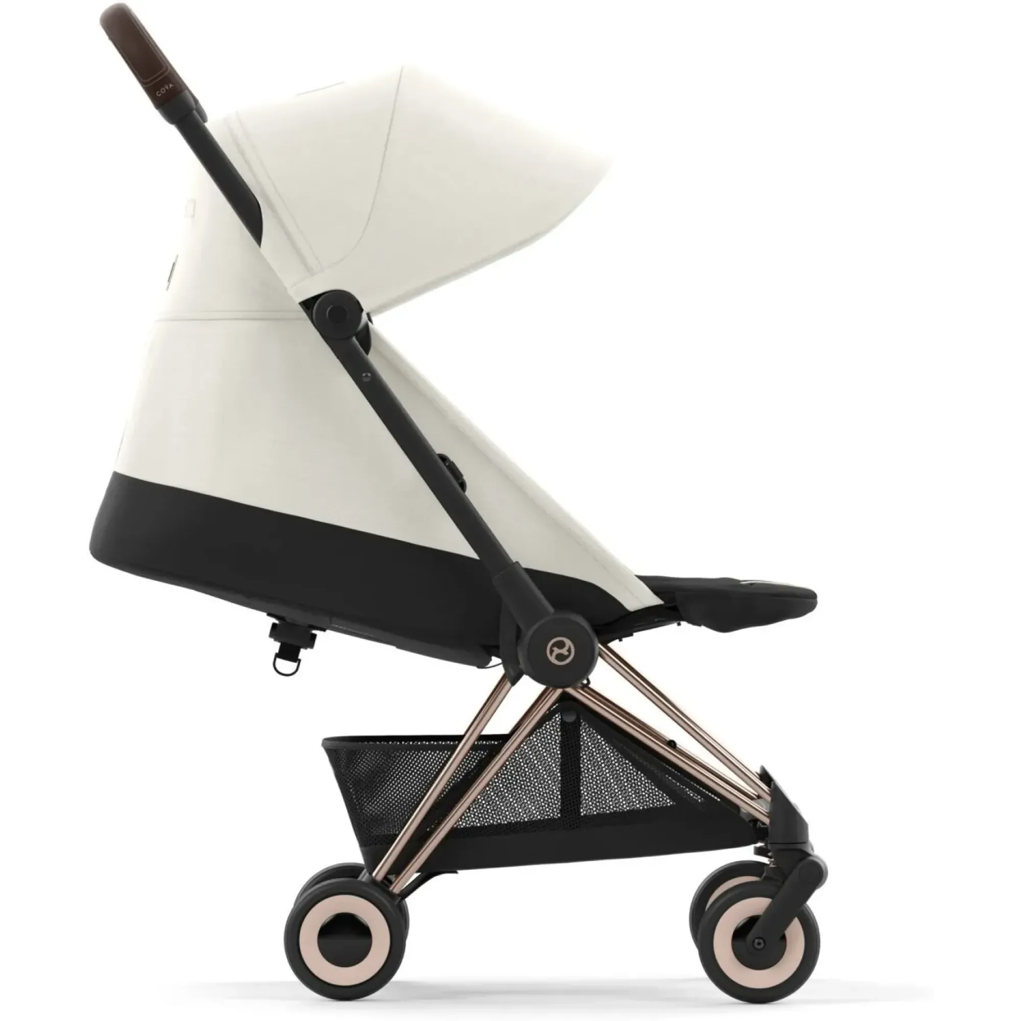 Прогулянкова коляска Cybex Coya Rosegold Off White