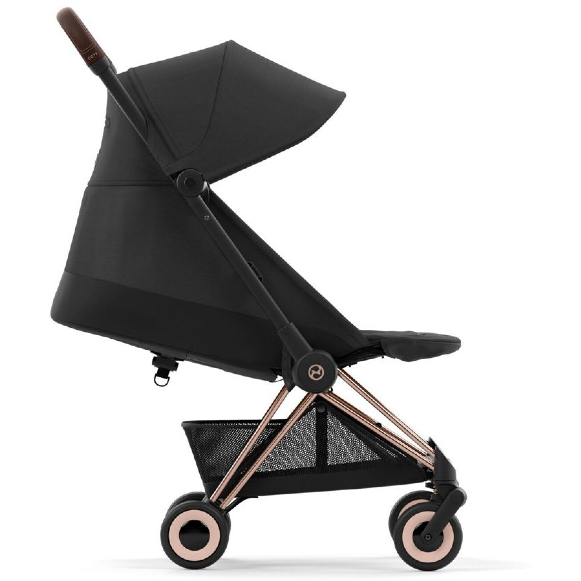 Прогулянкова коляска Cybex Coya Rosegold Sepia Black