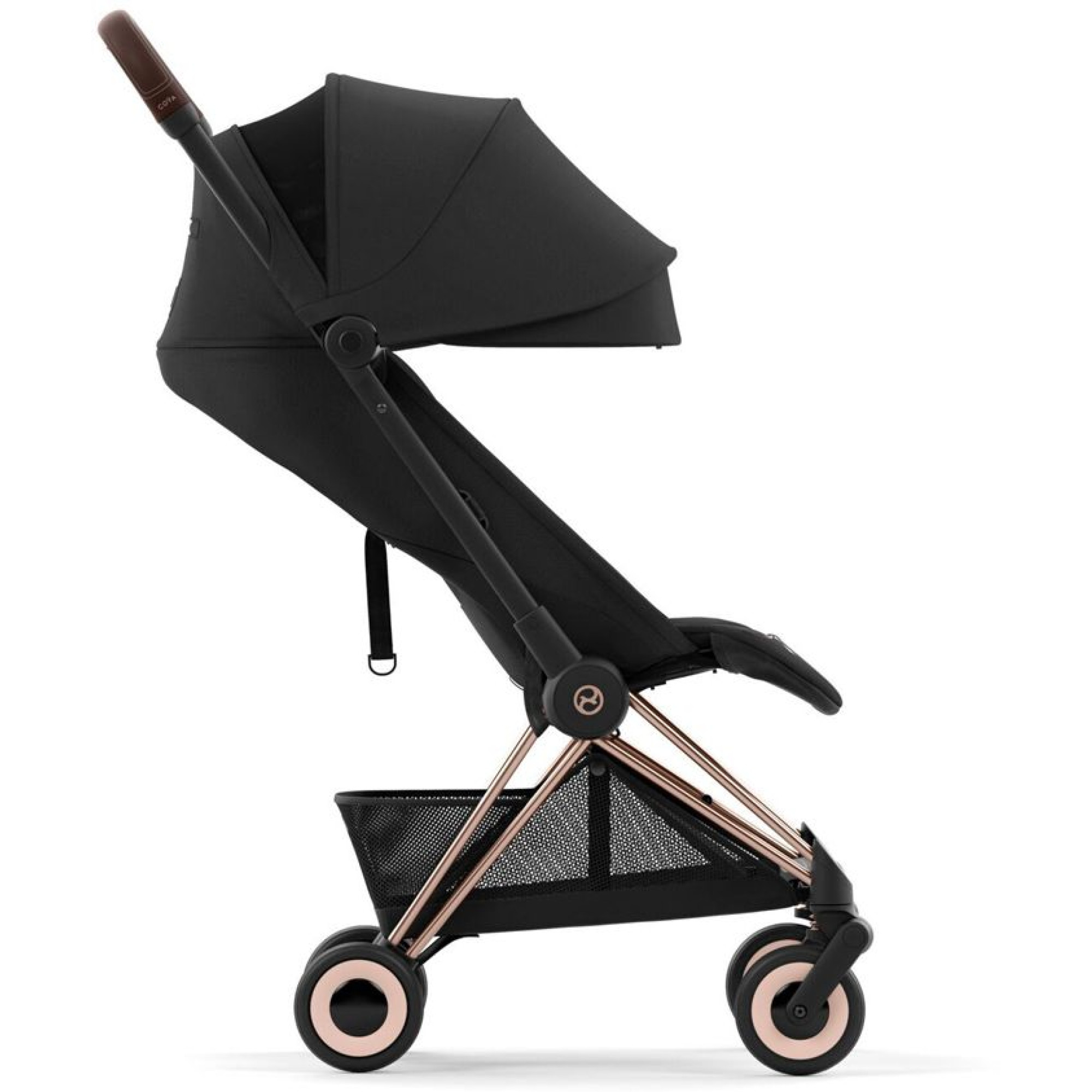 Прогулянкова коляска Cybex Coya Rosegold Sepia Black