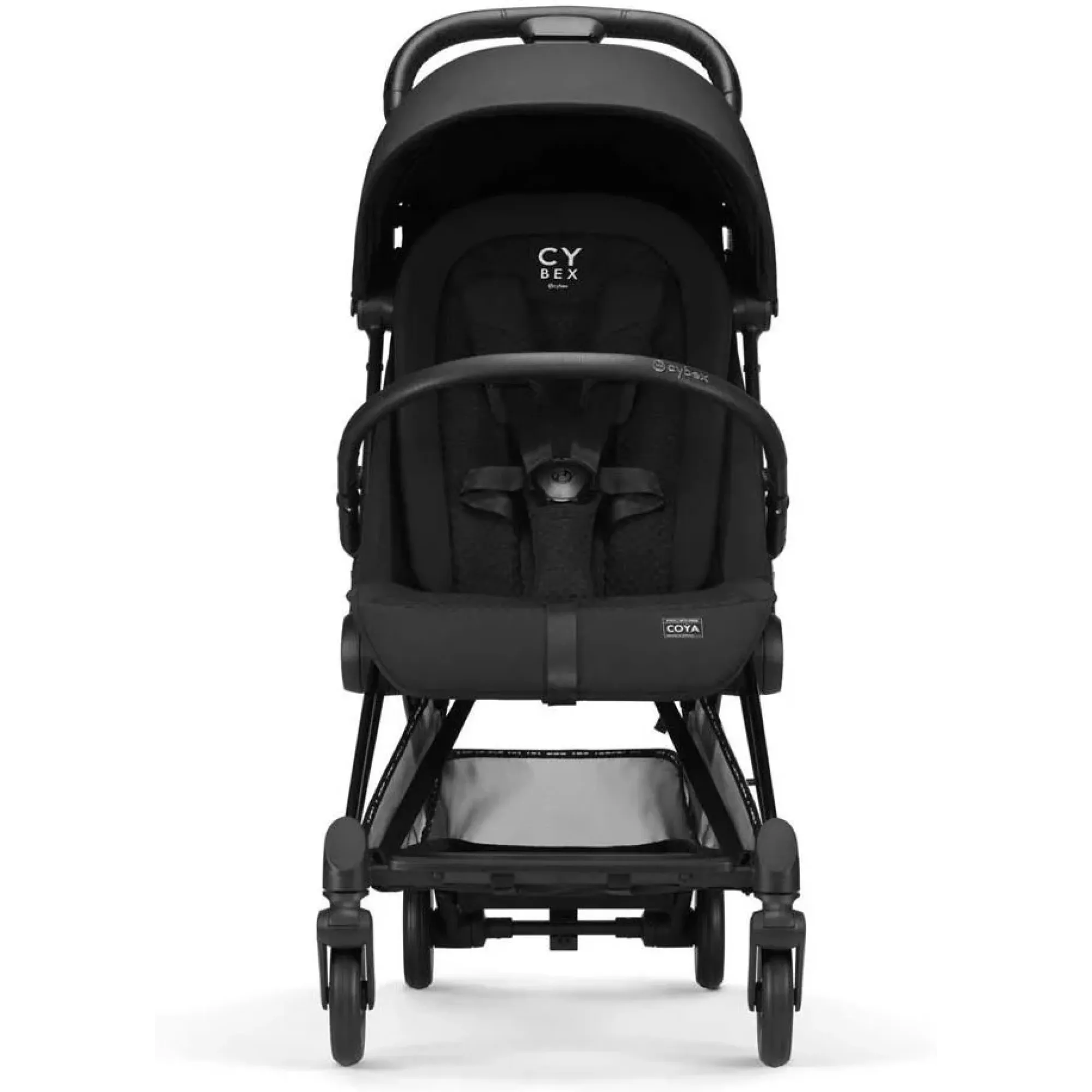 Прогулянкова коляска Cybex Coya Urban Mobility Black (з бампером та дощовиком)