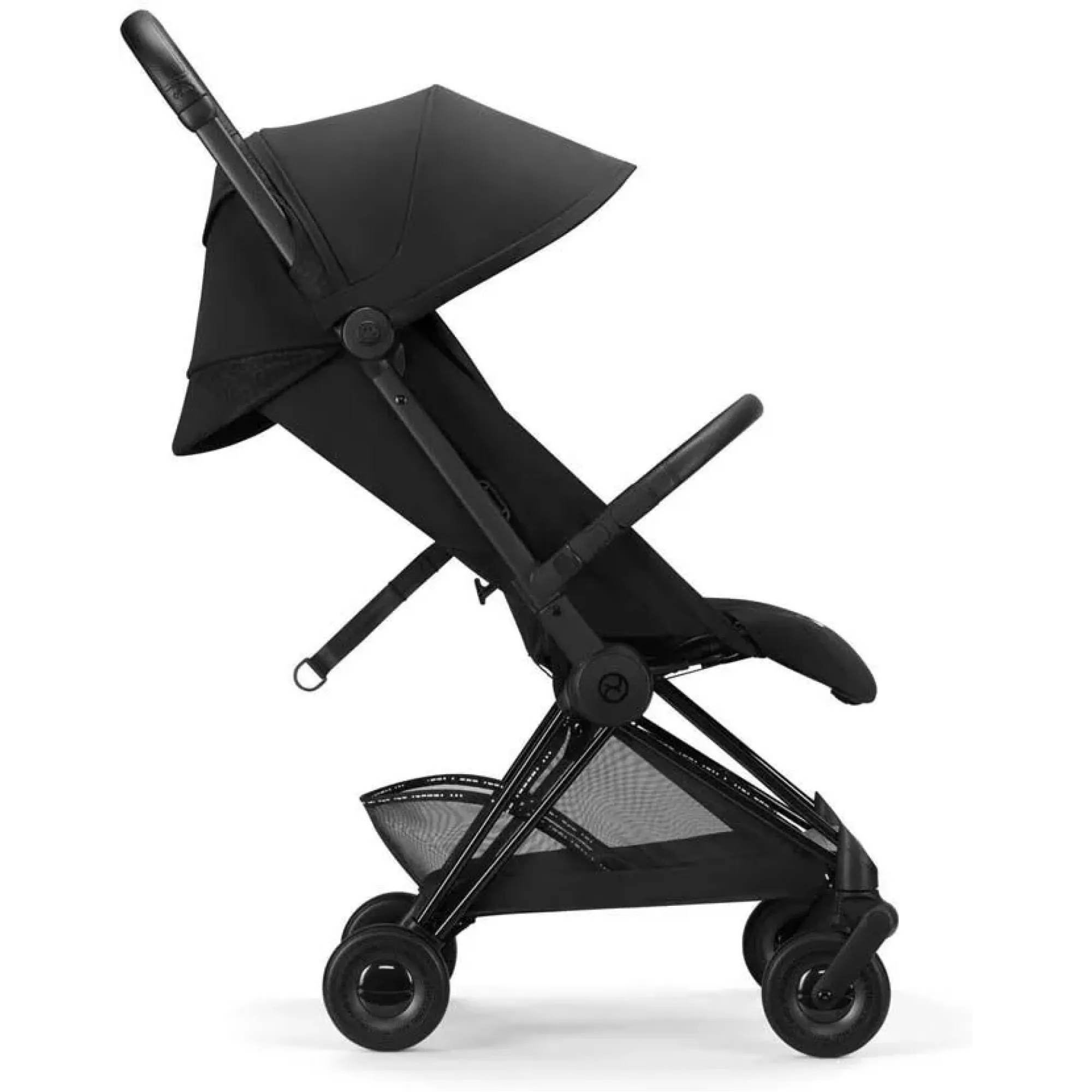Прогулянкова коляска Cybex Coya Urban Mobility Black (з бампером та дощовиком)