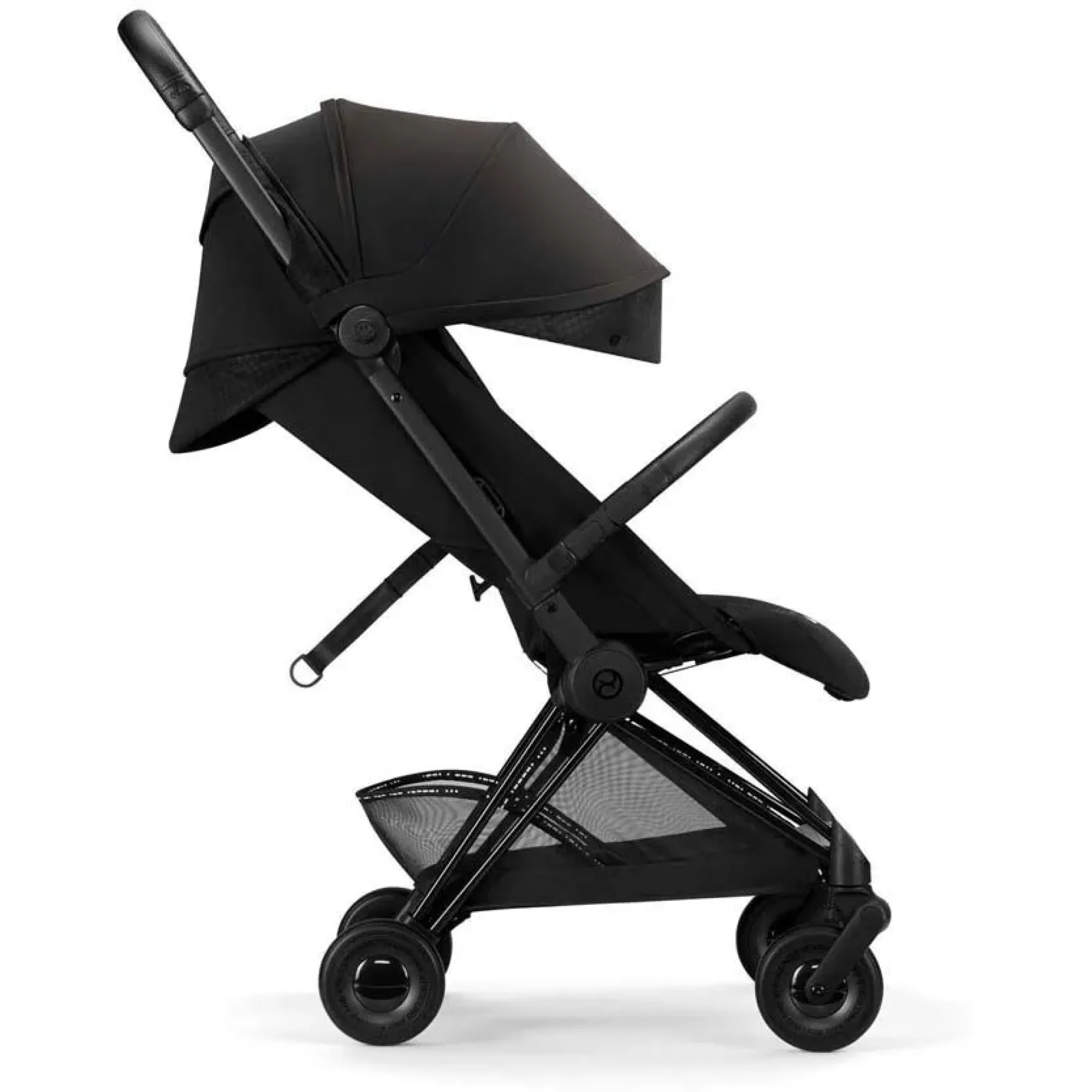Прогулянкова коляска Cybex Coya Urban Mobility Black (з бампером та дощовиком)