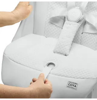Прогулянкова коляска Cybex Coya Urban Mobility White (з бампером та дощовиком)