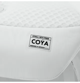 Прогулянкова коляска Cybex Coya Urban Mobility White (з бампером та дощовиком)