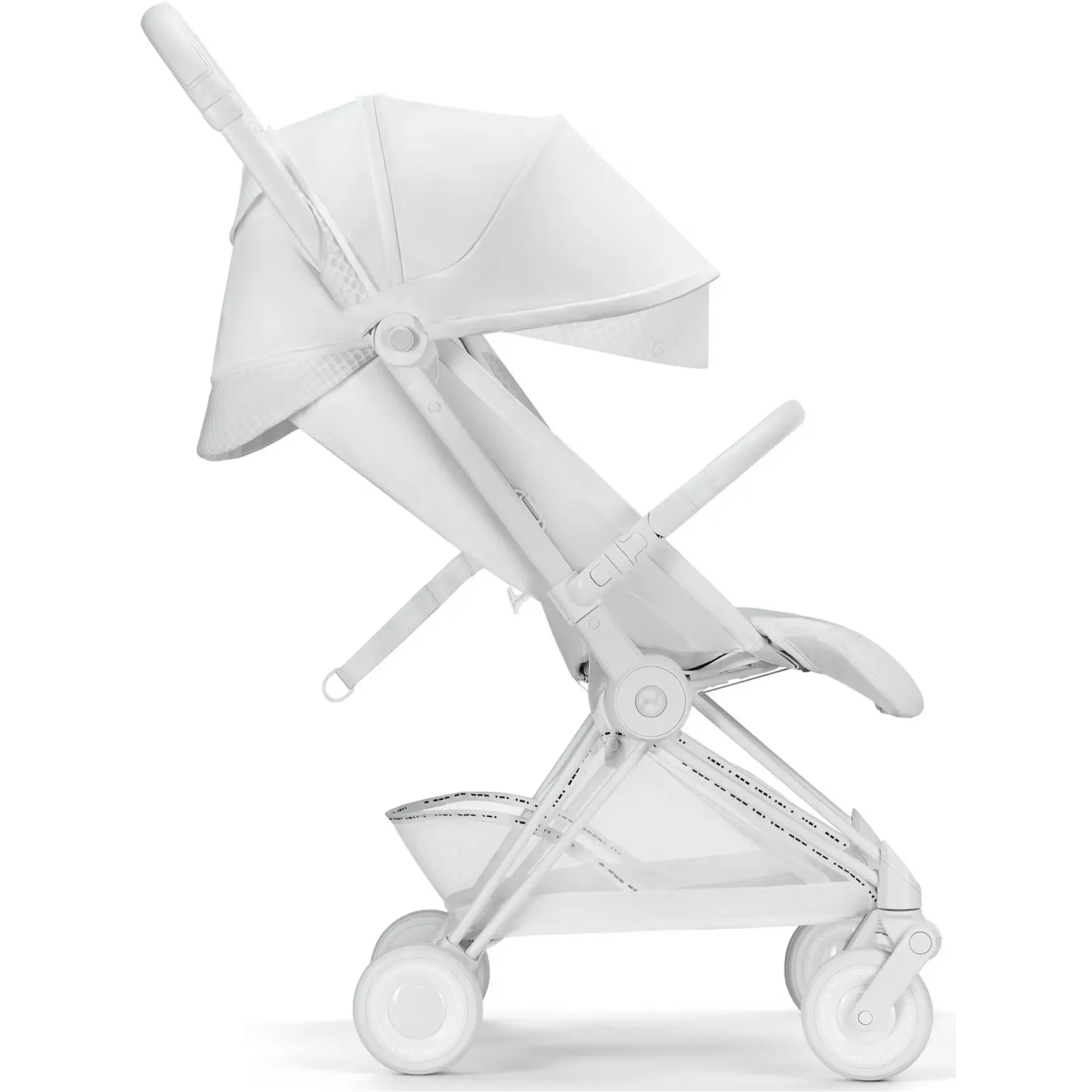 Прогулянкова коляска Cybex Coya Urban Mobility White (з бампером та дощовиком)