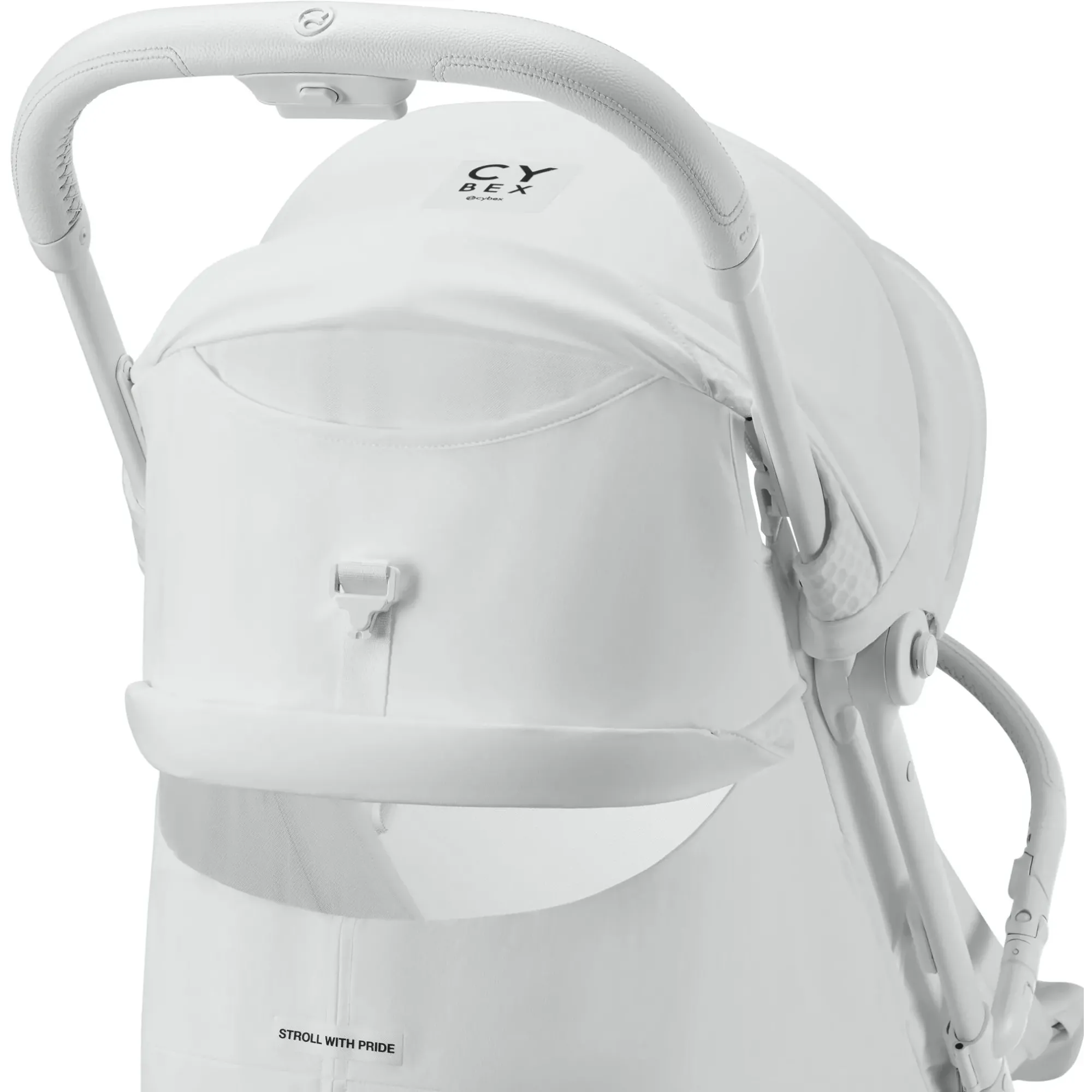 Прогулянкова коляска Cybex Coya Urban Mobility White (з бампером та дощовиком)