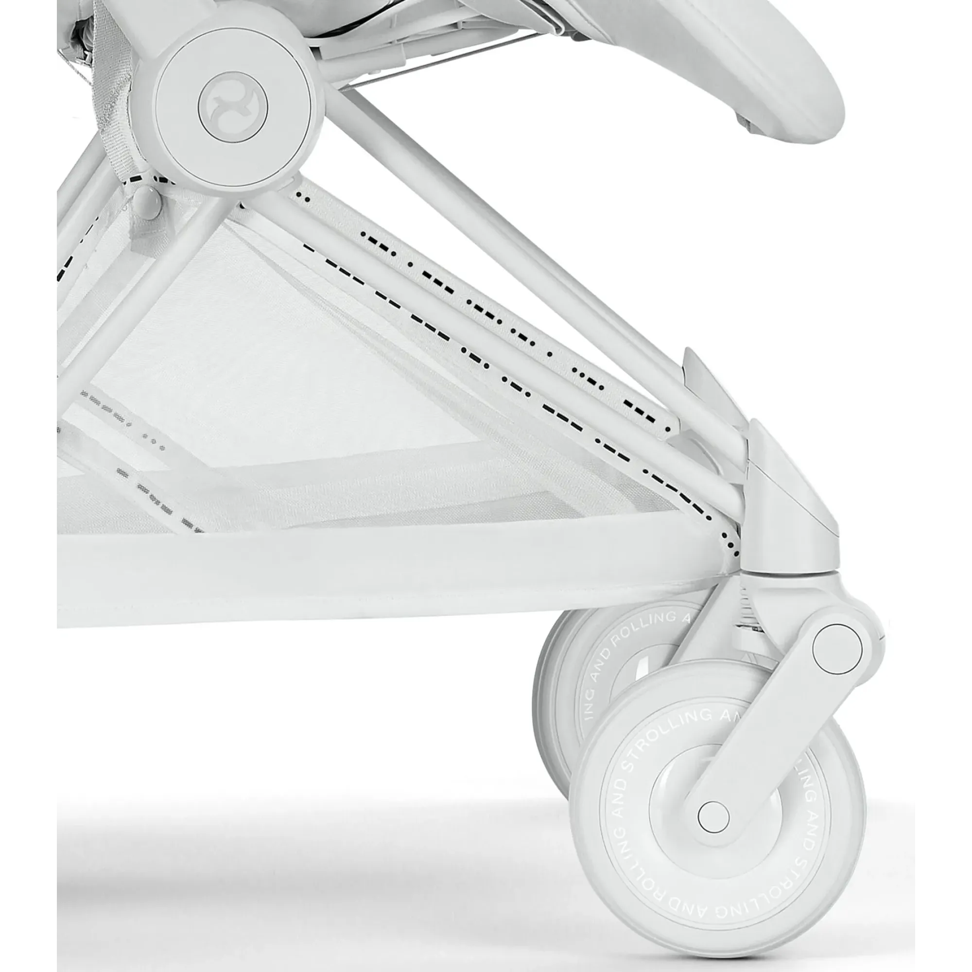 Прогулянкова коляска Cybex Coya Urban Mobility White (з бампером та дощовиком)