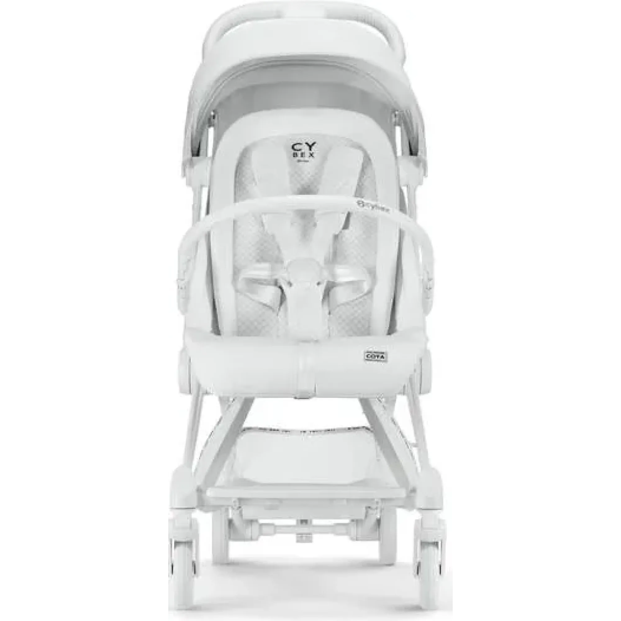 Прогулянкова коляска Cybex Coya Urban Mobility White (з бампером та дощовиком)