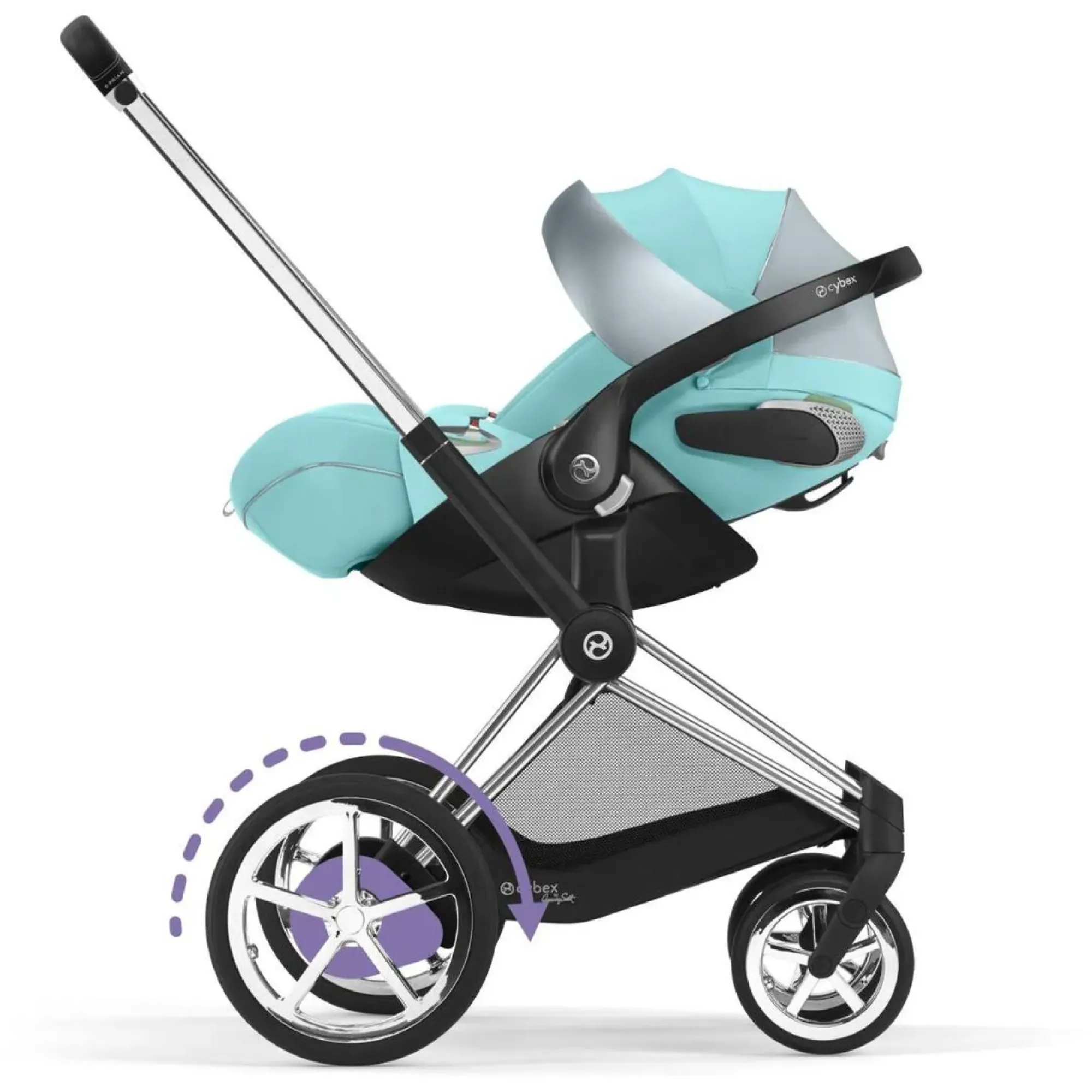 Прогулянкова коляска Cybex ePriam by Jeremy Scott Car