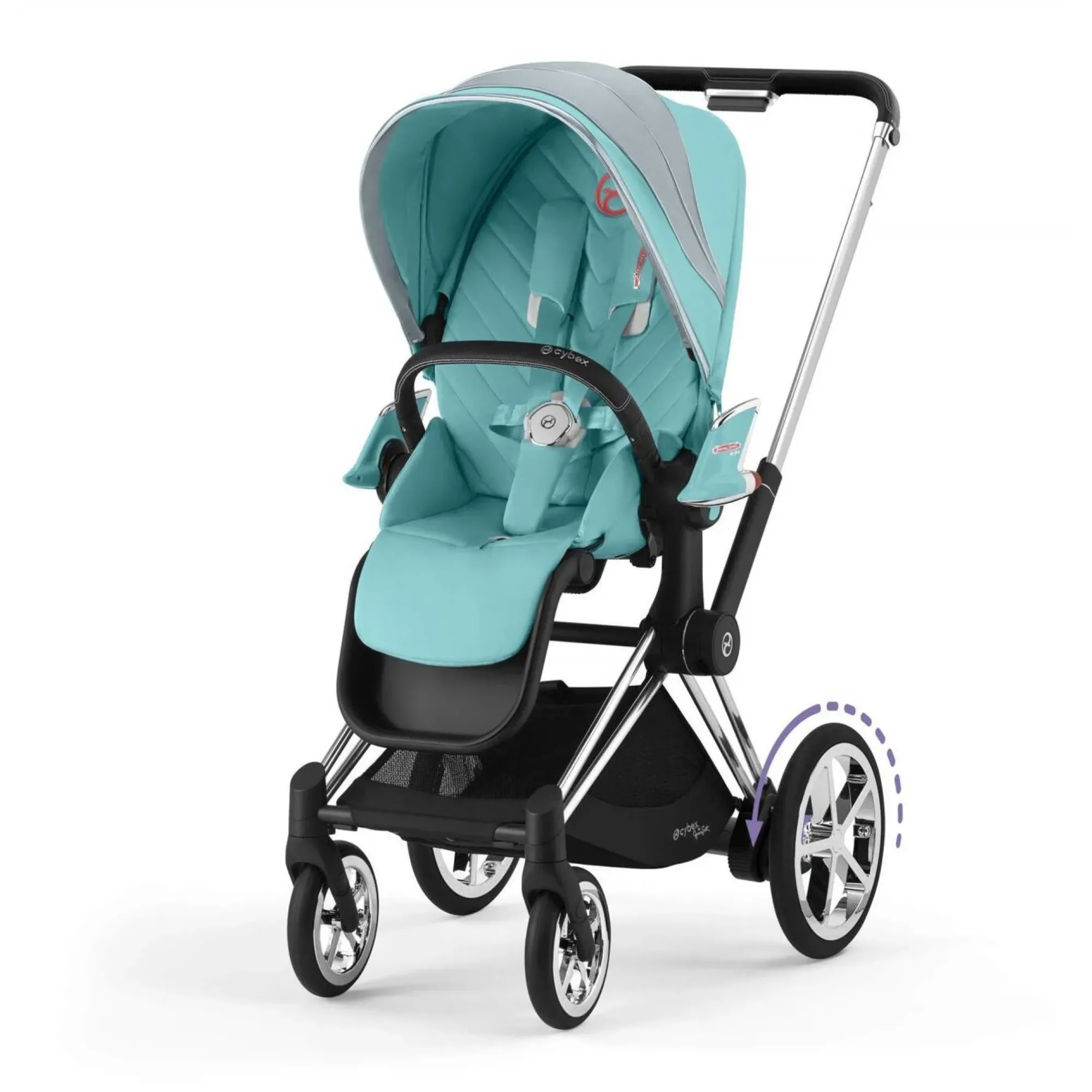 Прогулянкова коляска Cybex ePriam by Jeremy Scott Car