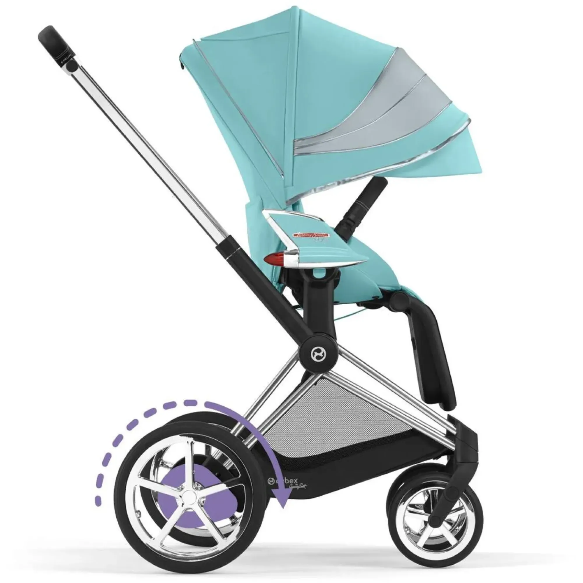 Прогулянкова коляска Cybex ePriam by Jeremy Scott Car