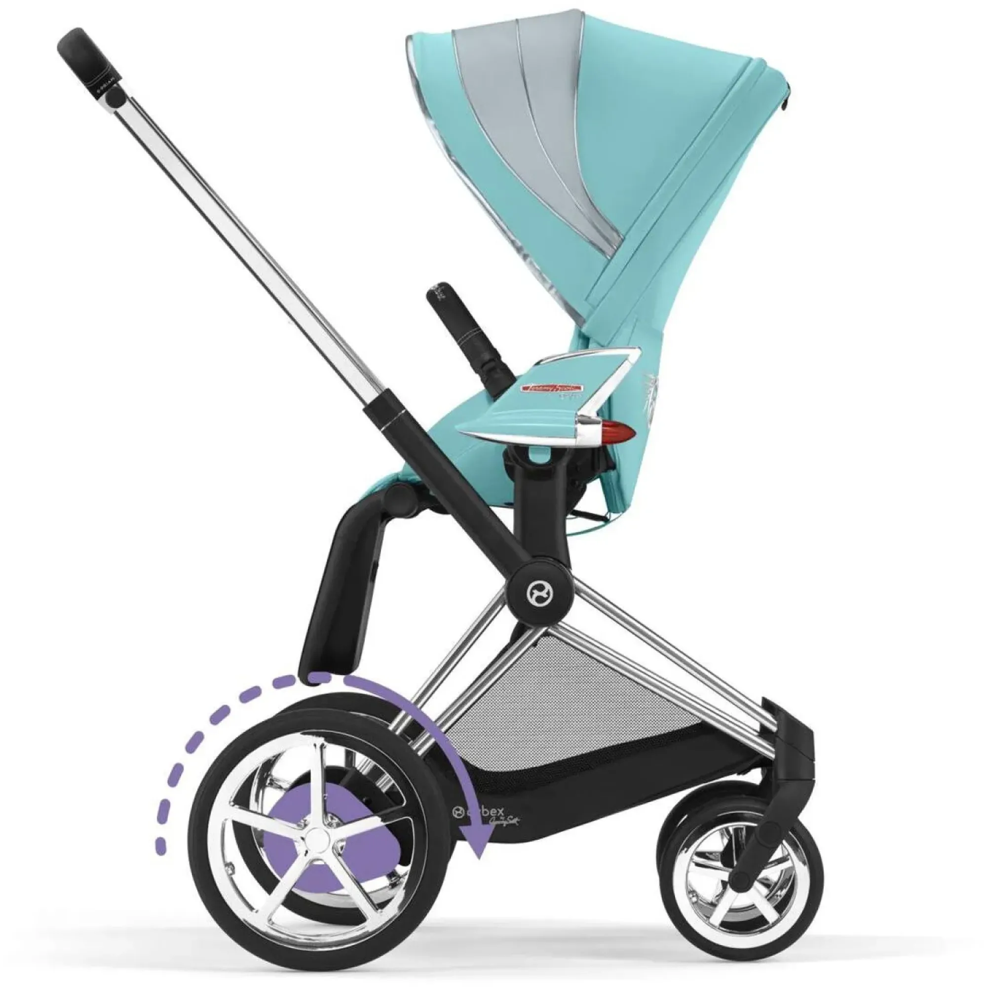 Прогулянкова коляска Cybex ePriam by Jeremy Scott Car